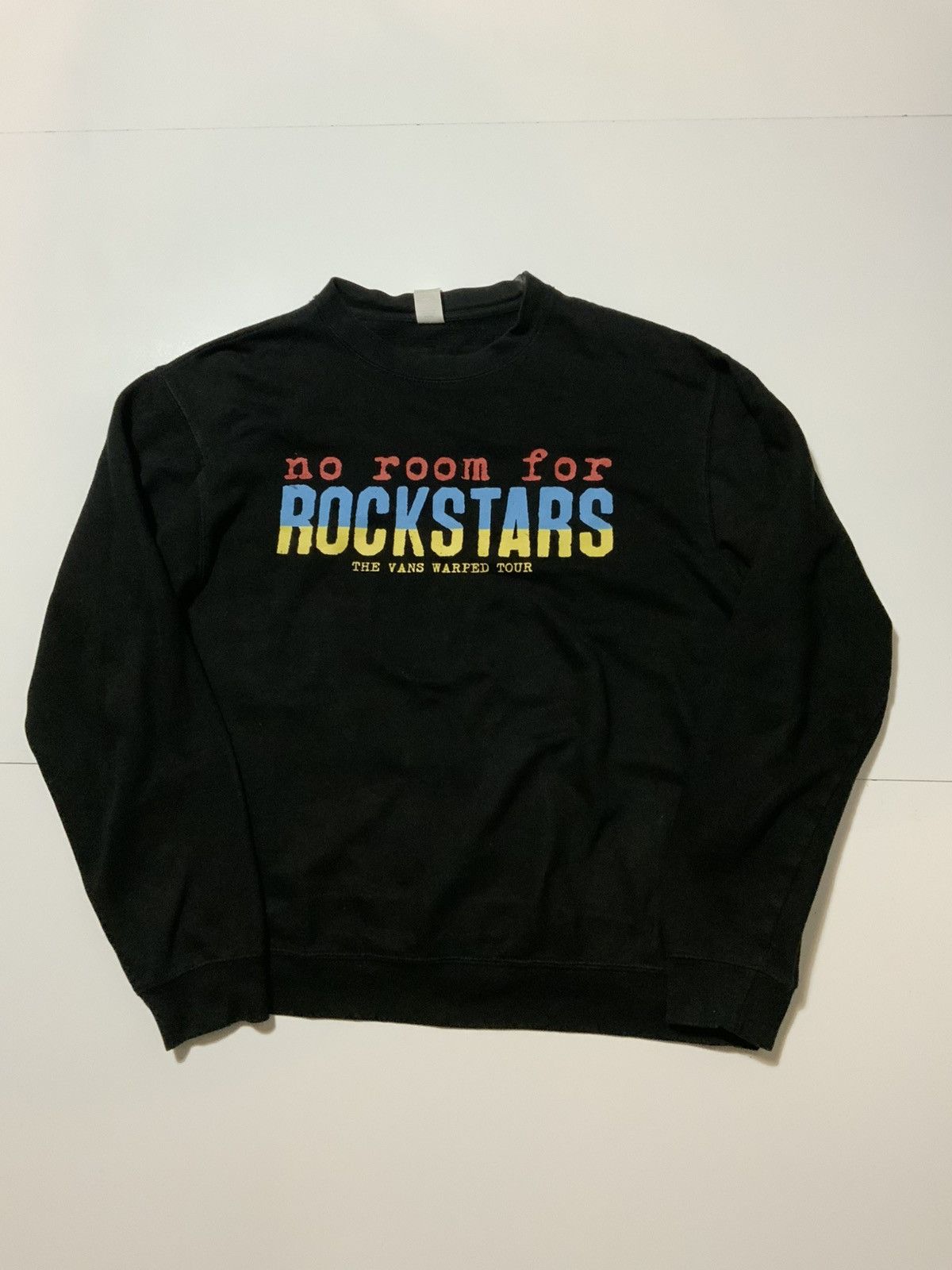 Independent Trading Co. × Vans Vans Warped Tour 2012 Film No Room For Rockstars Sweatshirt Size US S / EU 44-46 / 1 - 1 Thumbnail