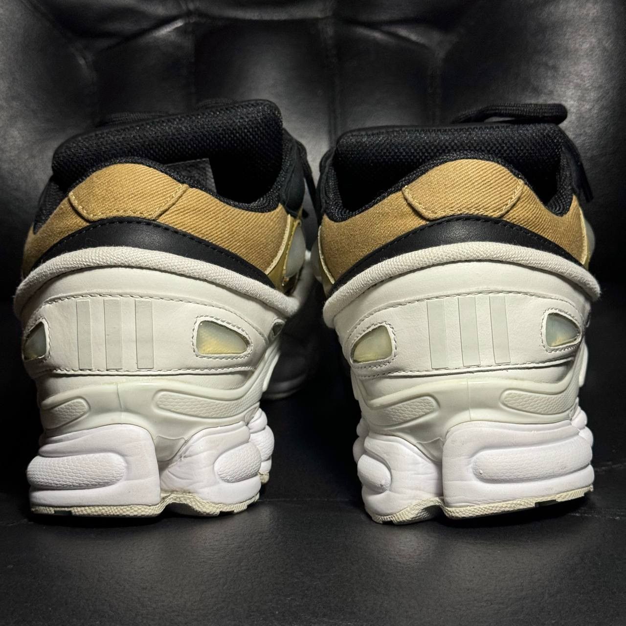 Adidas × Raf Simons 8,5us sneakers Adidas Raf Simons Ozweego Cream White Khaki Size US 8.5 / EU 41-42 - 2 Thumbnail