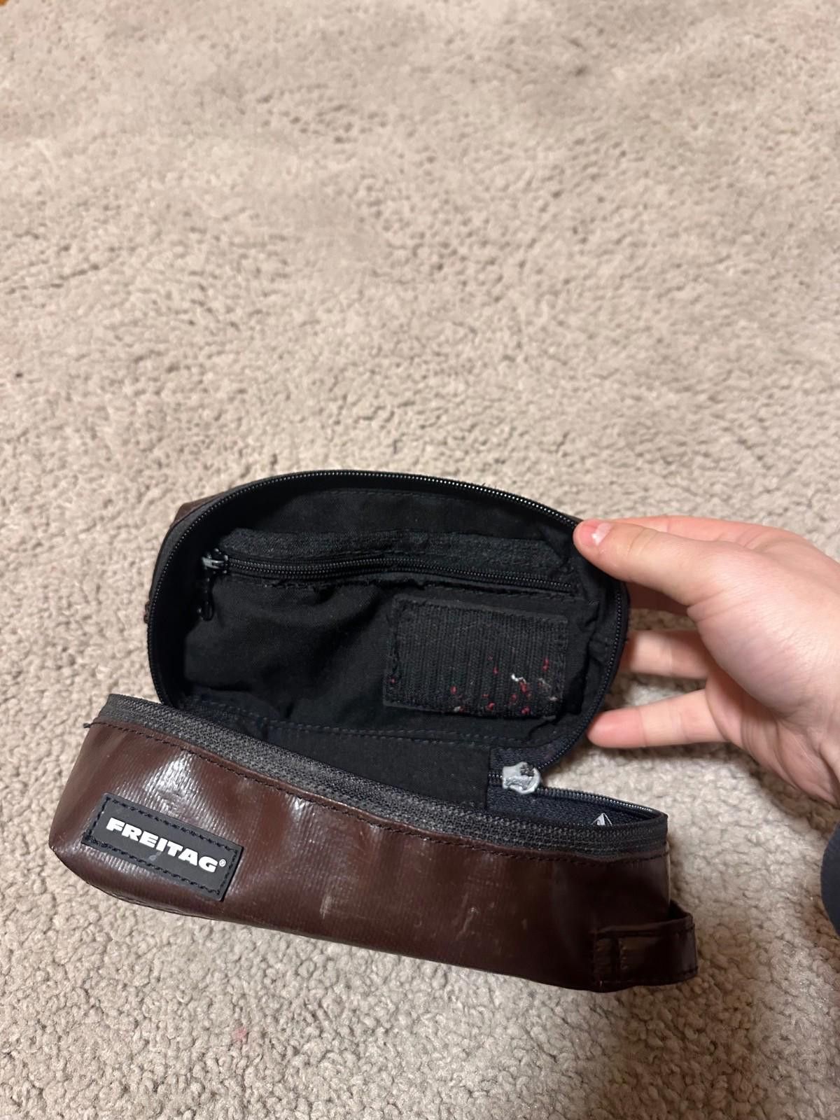 Freitag FREITAG TOILET BAG SMALL “CHEYENNE” REF F35 Brown Size ONE SIZE - 6 Thumbnail