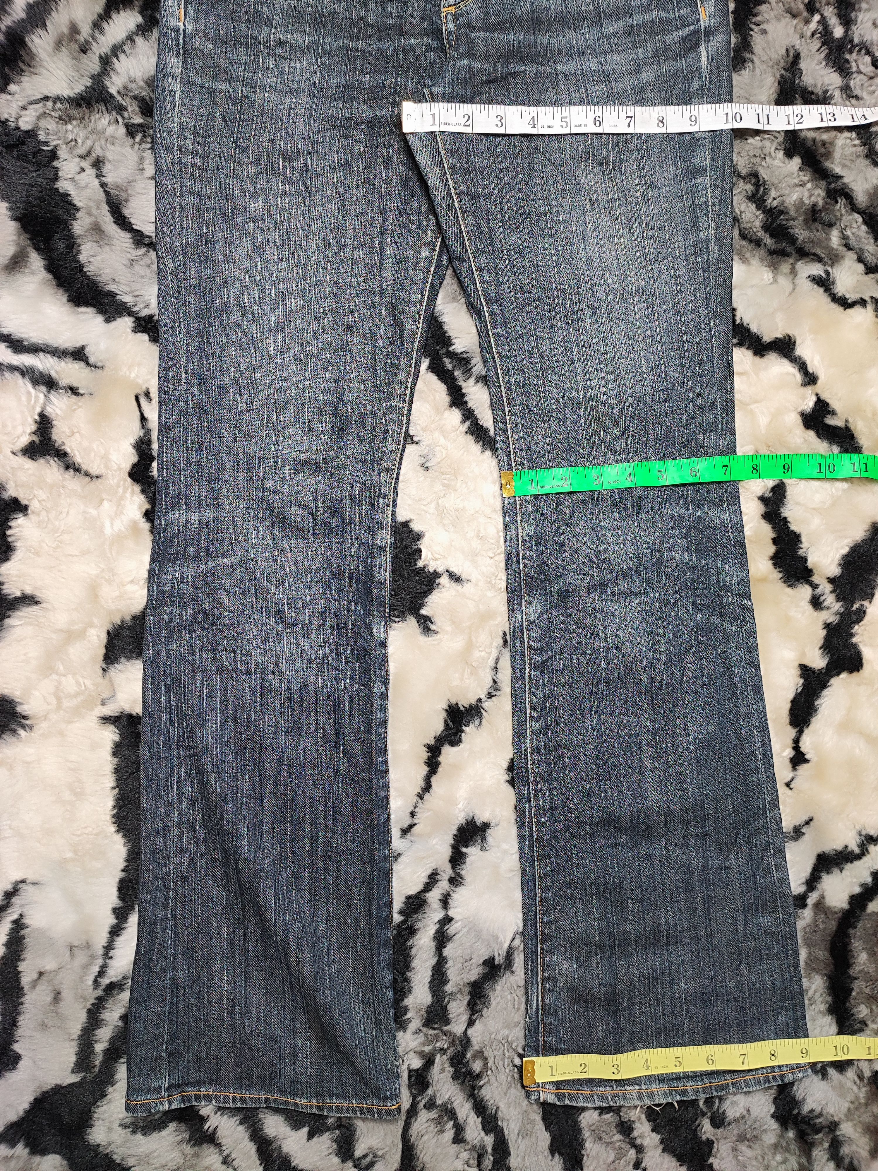 Edwin × Kapital × Uniqlo Bootcut Uniqlo Vintage Japan Distressed Jeans W 30 Size 30" / US 8 / IT 44 - 8 Thumbnail