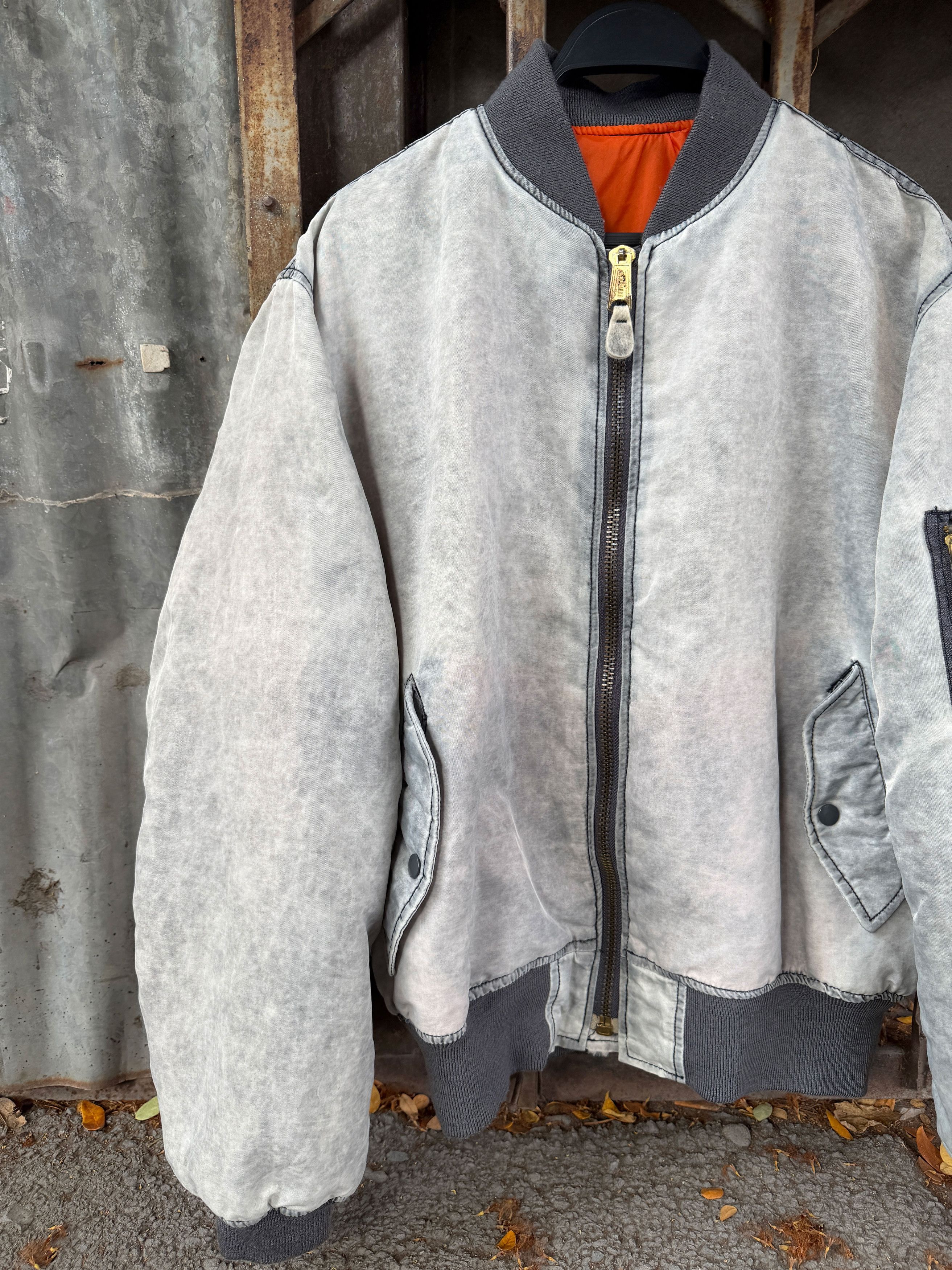 Alpha Industries Sun Faded MA-1 Bomber Jacket Size US L / EU 52-54 / 3 - 8 Thumbnail