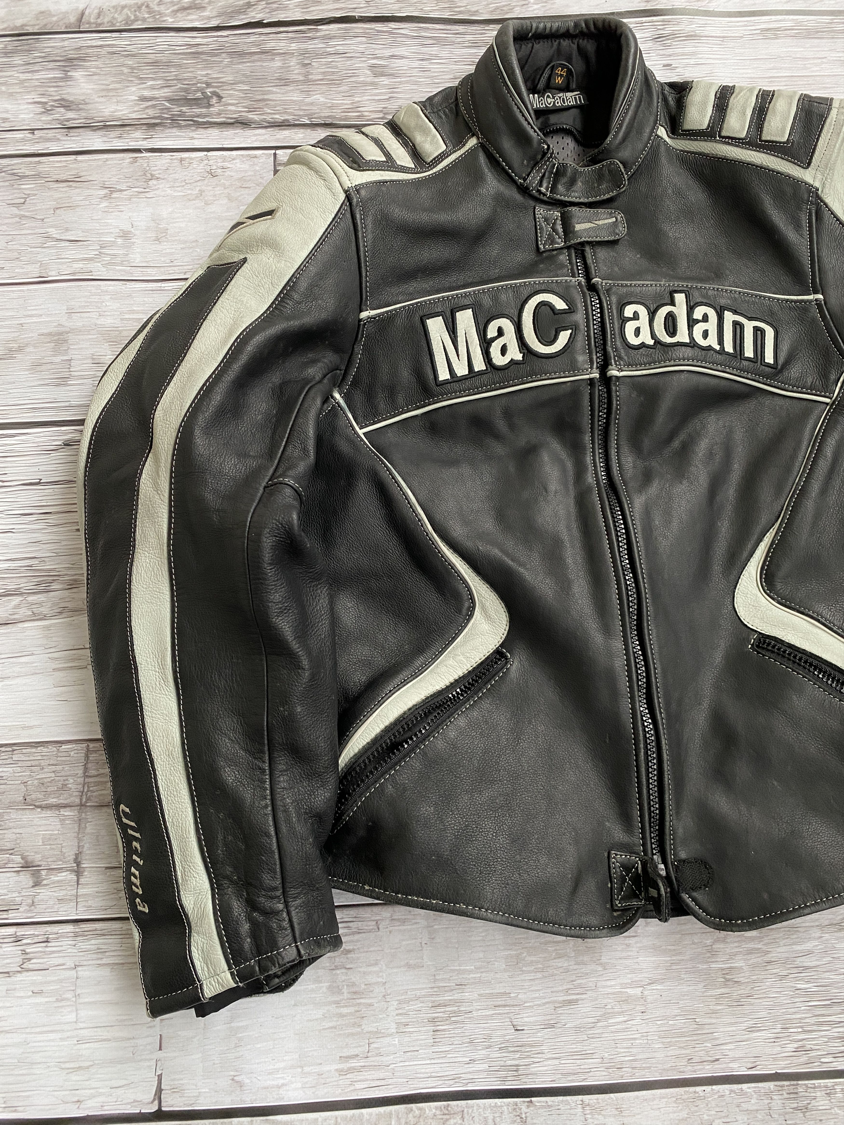 Vintage Yohji Yamamoto style Vintage leather racing jacket Size US M / EU 48-50 / 2 - 3 Thumbnail