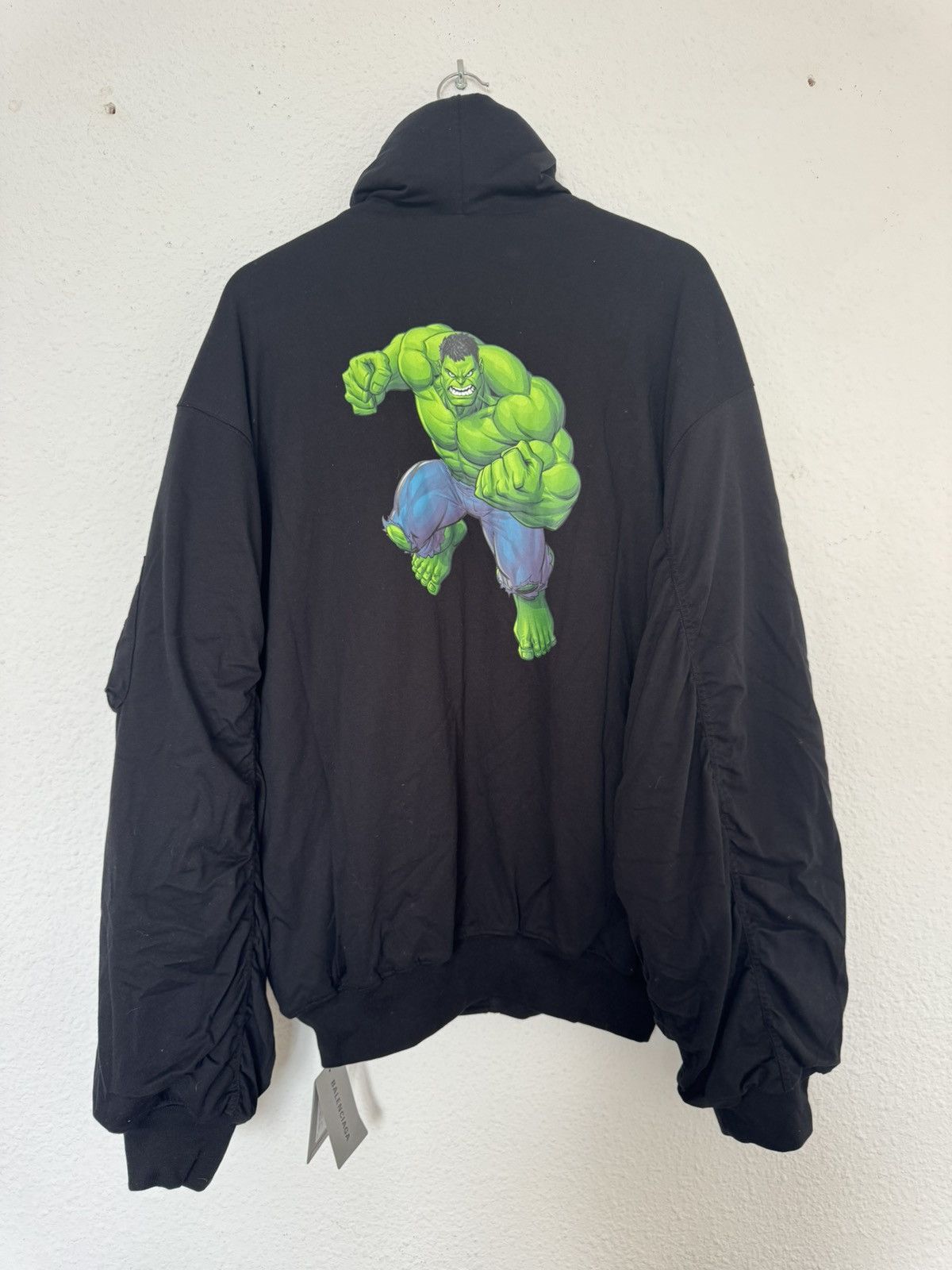 Balenciaga Balenciaga x Marvel Padded Bomber Hoodie Size US XS / EU 42 / 0 - 8 Thumbnail