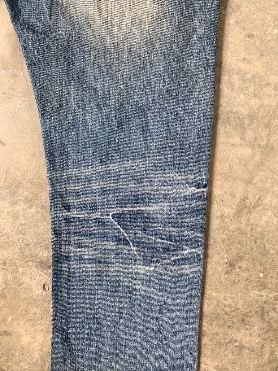 45rpm Vintage Selvedge Jeans Cult Of Individuality Stone wash Size US 31 - 15 Thumbnail