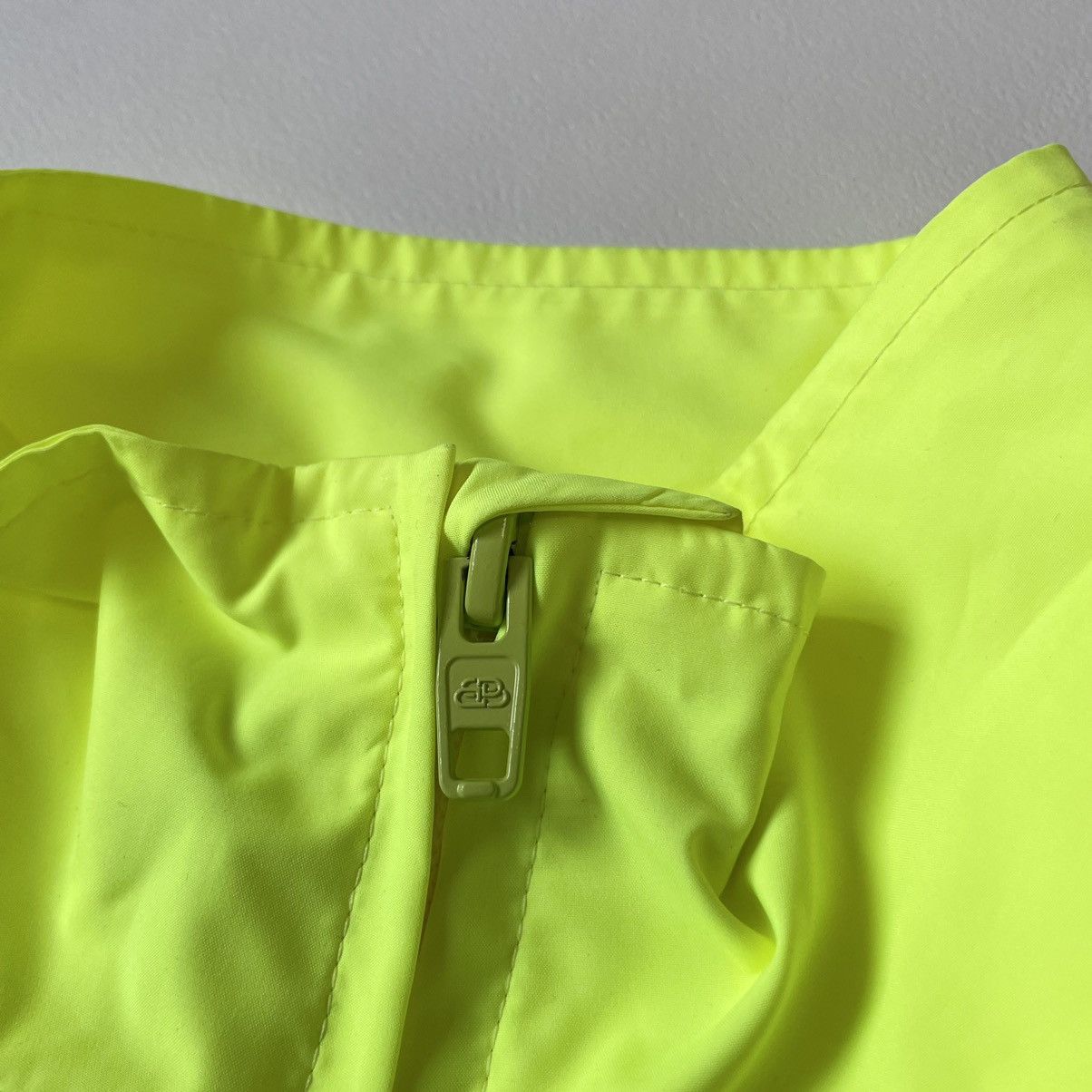 Balenciaga S/S 20 Neon Yellow ‘B’ Logo Track Jacket Size US M / EU 48-50 / 2 - 4 Thumbnail