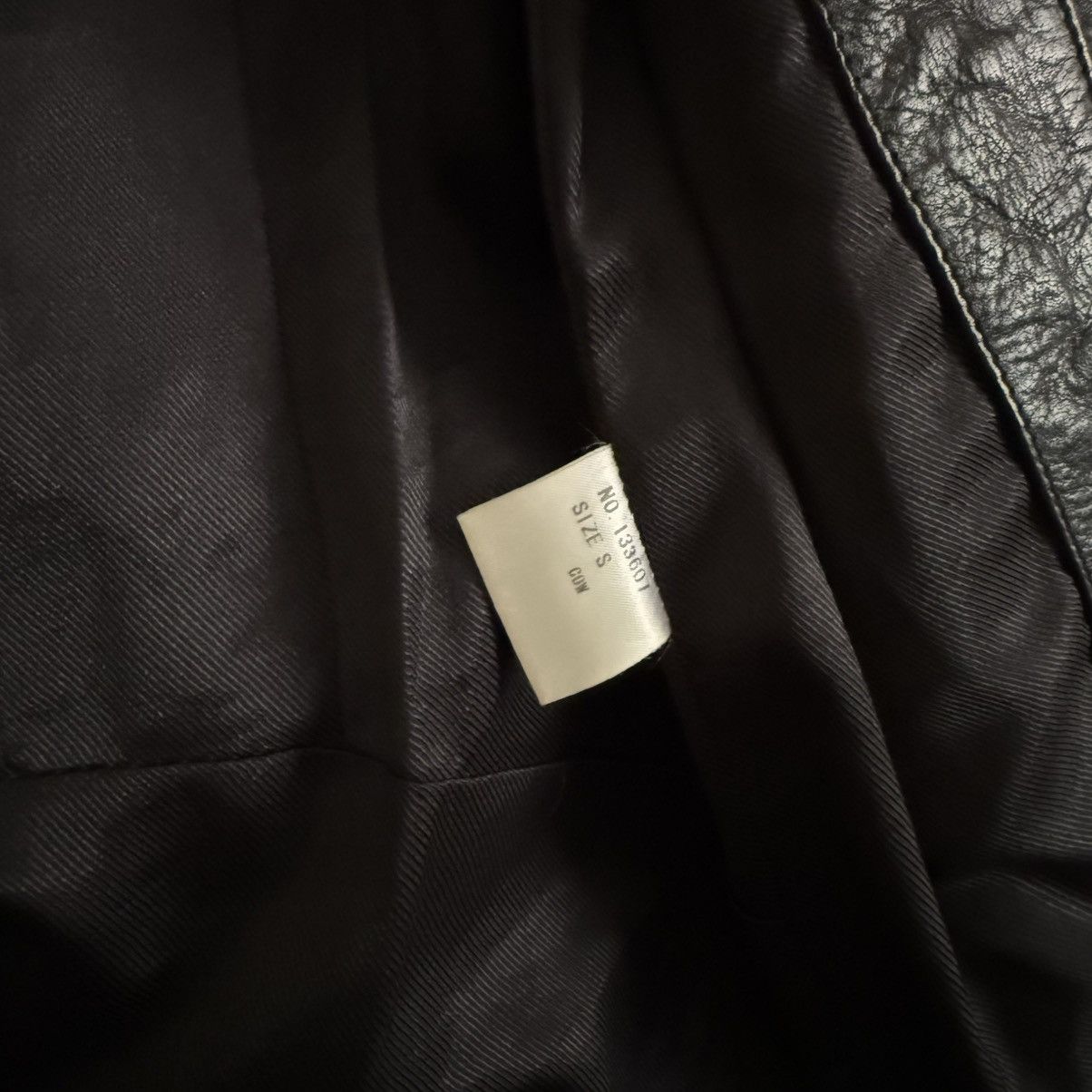 Yasuyuki Ishii Yasuyuki Ishii Cow Leather Double Zip Riders Jacket Size US S / EU 44-46 / 1 - 7 Thumbnail