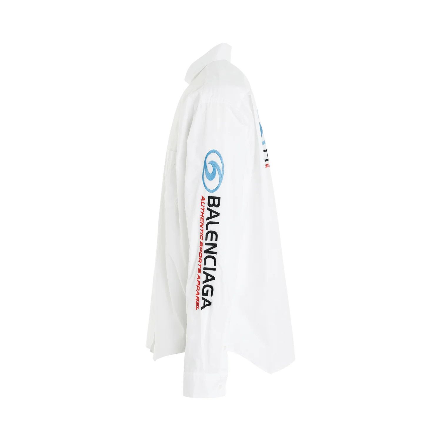 Balenciaga o1mris0824 Shirt in White Size US XL / EU 56 / 4 - 3 Thumbnail