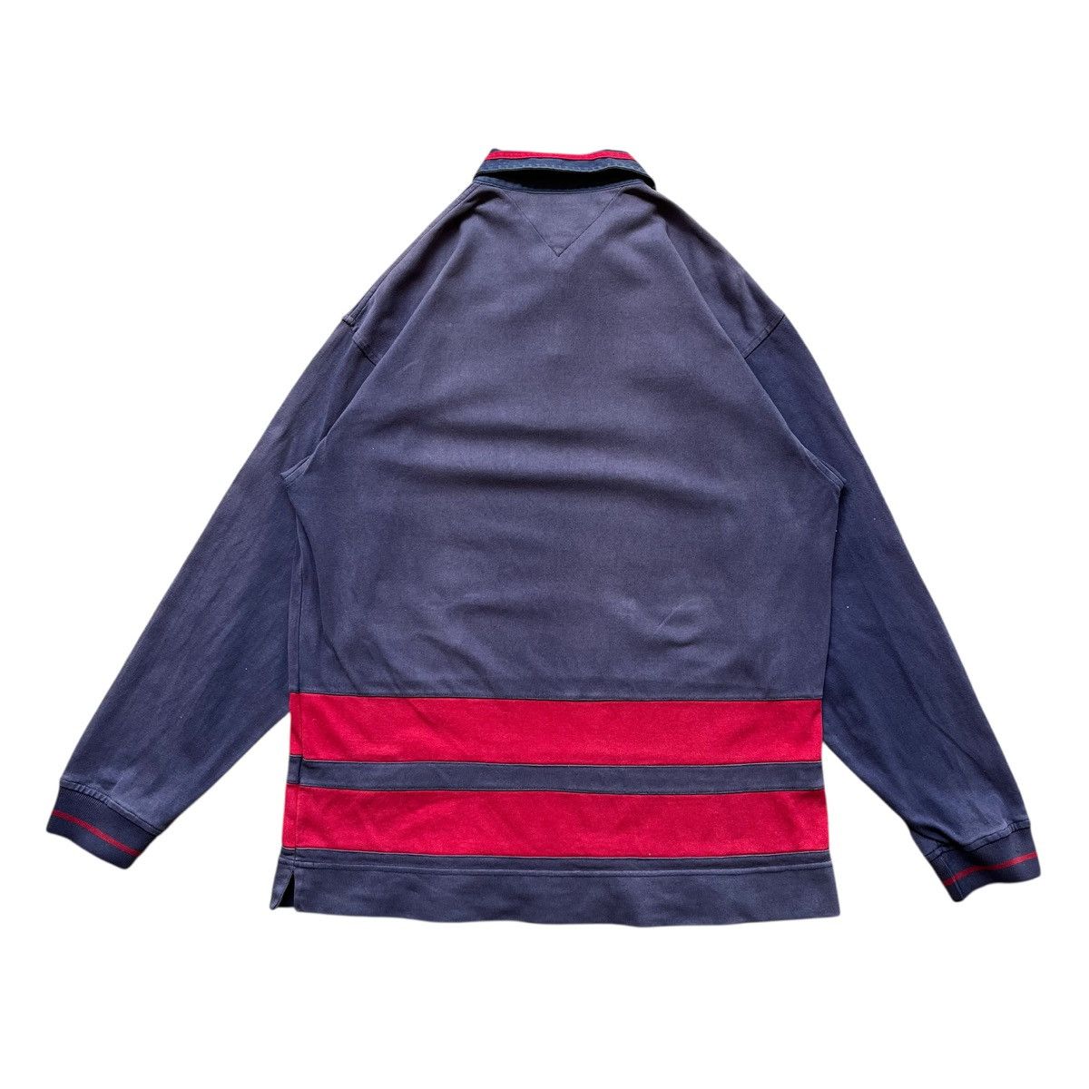 Tommy Hilfiger Vintage Tommy Hilfiger Half Zipper Size US L / EU 52-54 / 3 - 2 Thumbnail