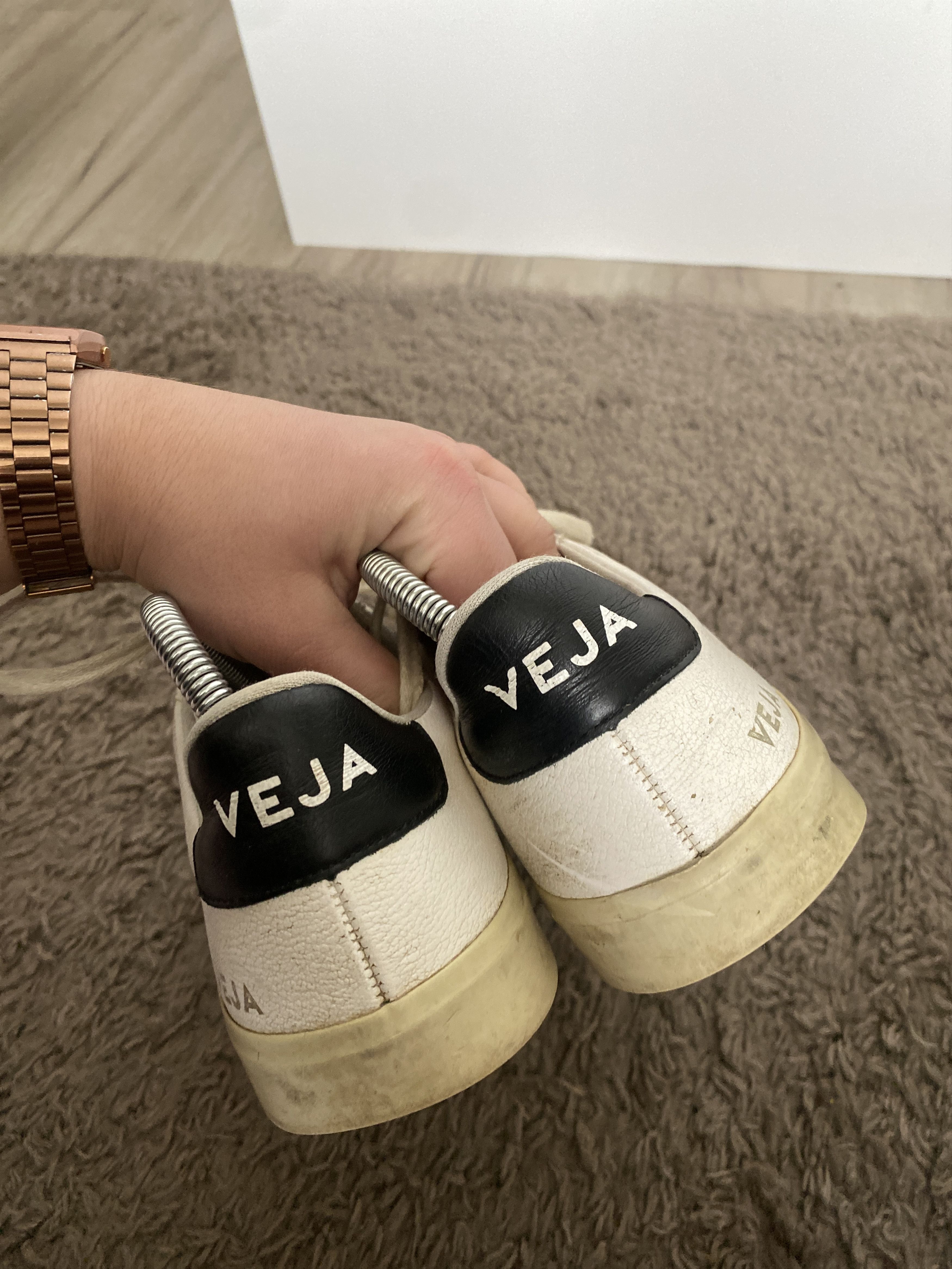 Veja Veja low top leather sneakers shoes low top Size US 10 / IT 40 - 3 Thumbnail