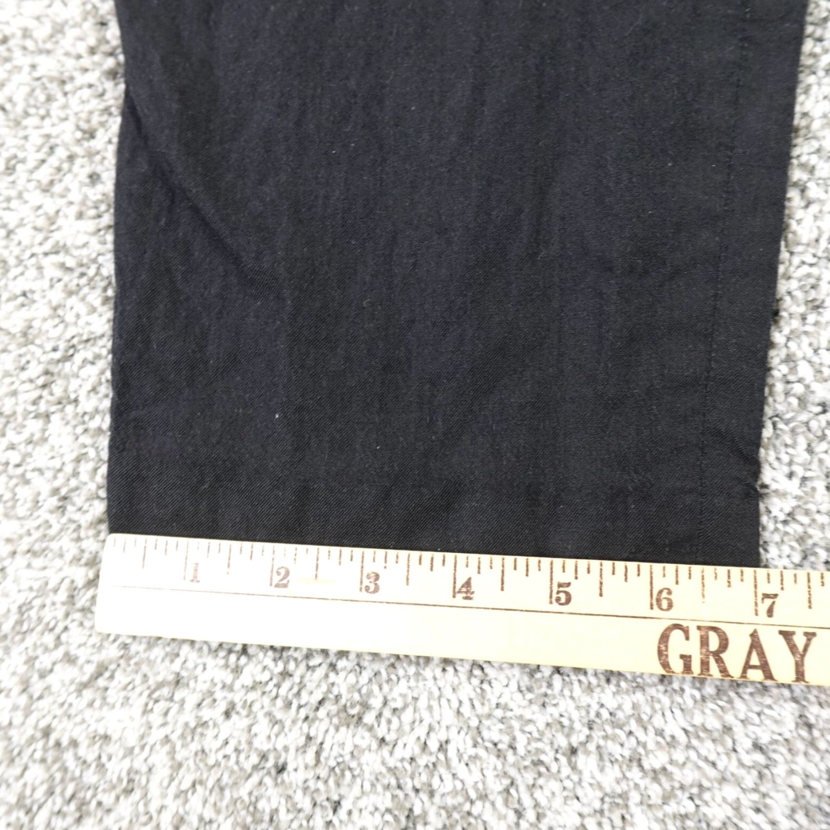 3.1 Phillip Lim 3.1 Phillip Lim Pants Womens 6 Black Silk Lined Wool Blend Chino Trousers Slacks Size 28" / US 6 / IT 42 - 2 Thumbnail