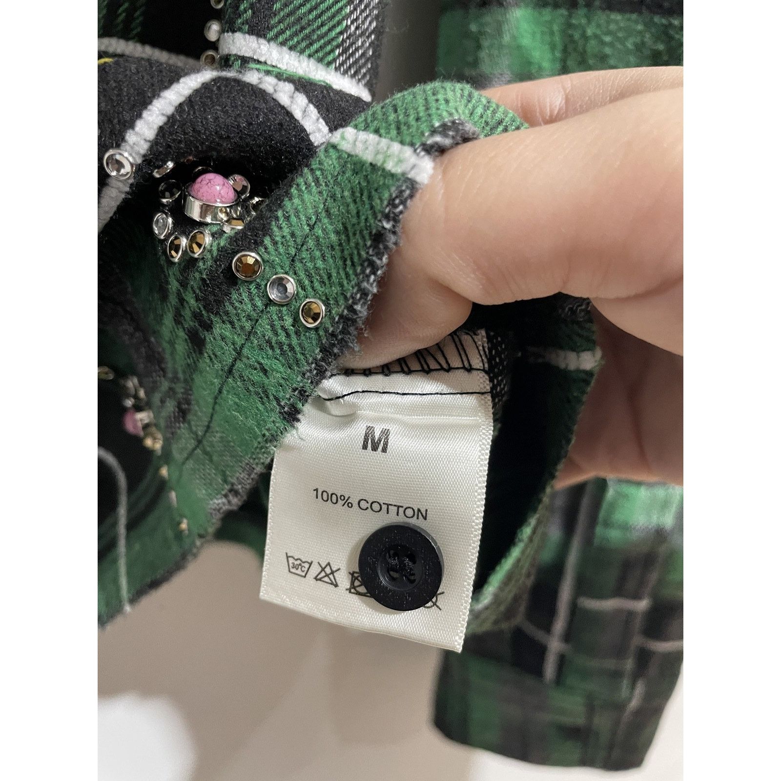 Vale VALE FOREVER GRINCH GEMS FLANNEL SIZE MEDIUM NEW Size US M / EU 48-50 / 2 - 4 Thumbnail