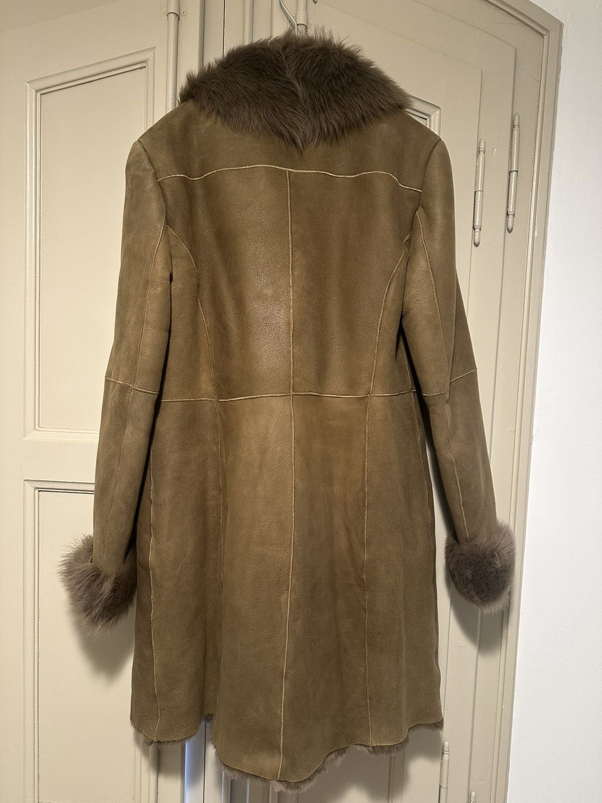 Massimo Dutti MASSIMO DUTTI SHEARLING COAT Size L / US 10 / IT 46 - 9 Thumbnail