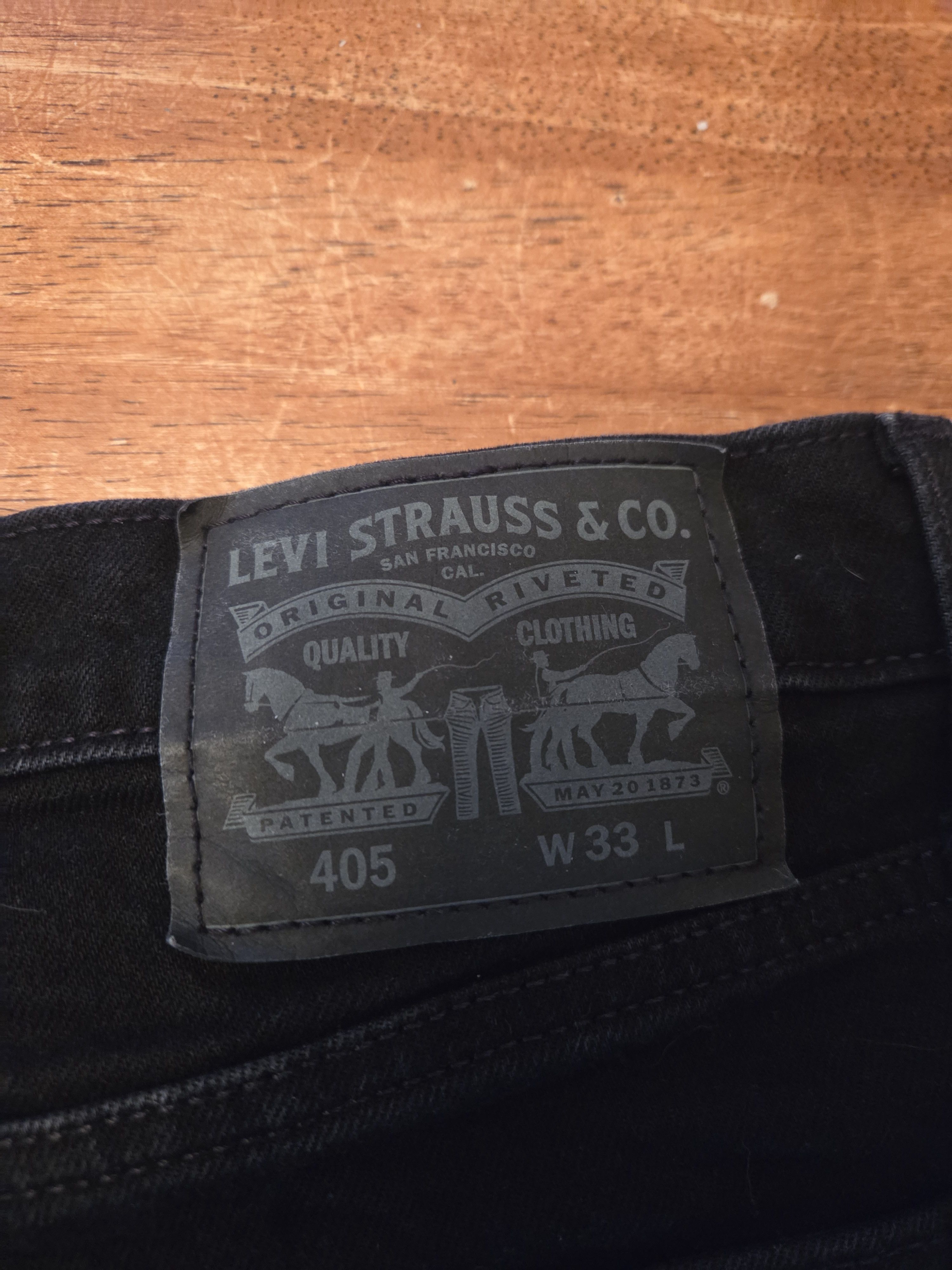 Levi's Black Jean Shorts (FINAL DROP) Size US 33 - 3 Thumbnail