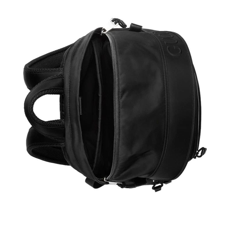 Gucci GUCCI $3200 Black Nylon Medium Backpack New & Authentic Size ONE SIZE - 5 Thumbnail