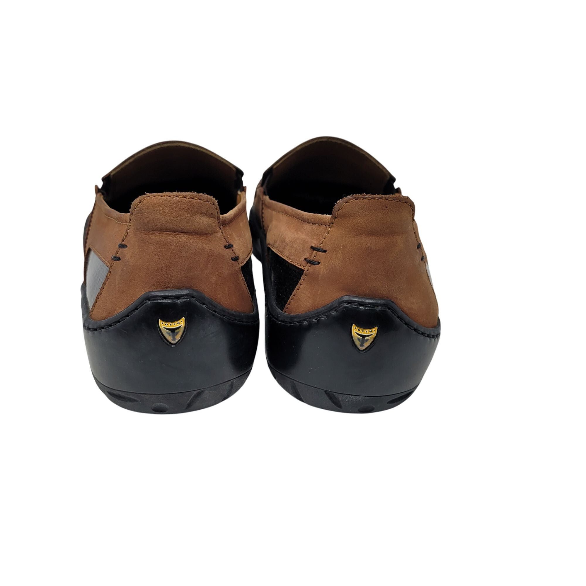 Michael Toschi Michael Toschi Mens Mach 8284 Leather Driving Loafers Brown Size US 9 / EU 42 - 9 Thumbnail
