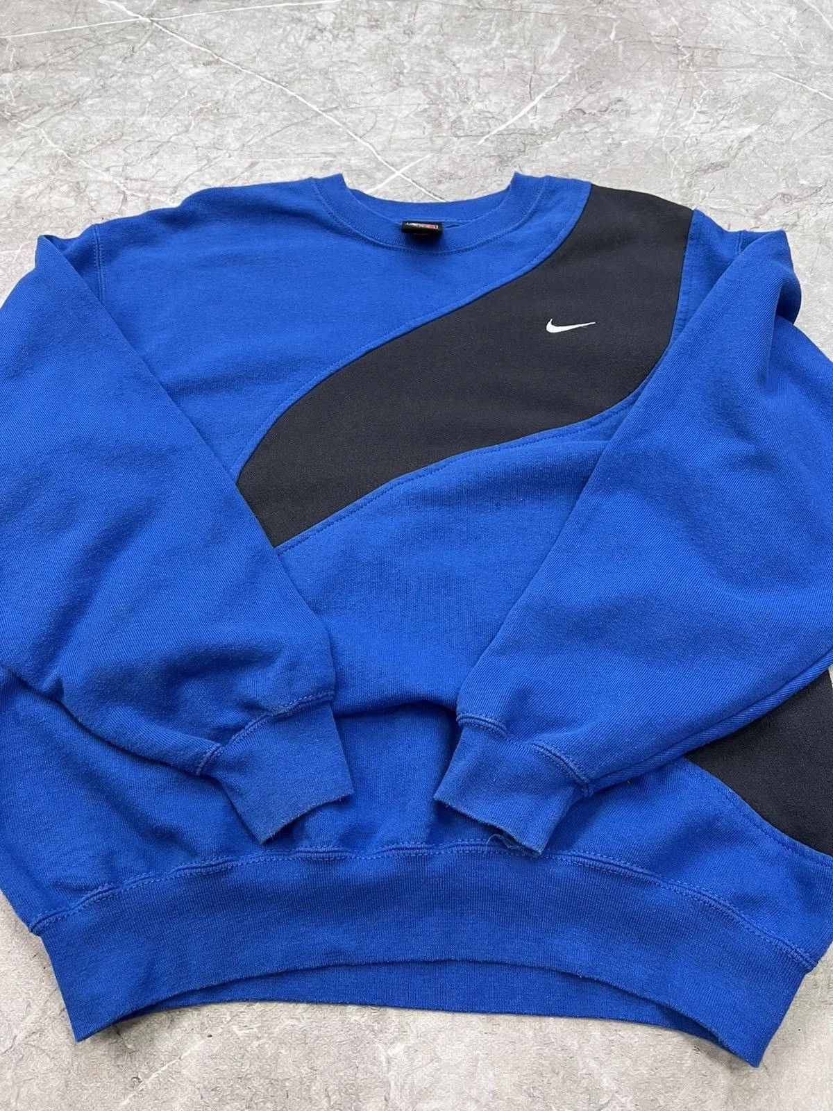 Nike Vintage nike crewneck drill sweatshirt y2k Size US M / EU 48-50 / 2 - 8 Thumbnail