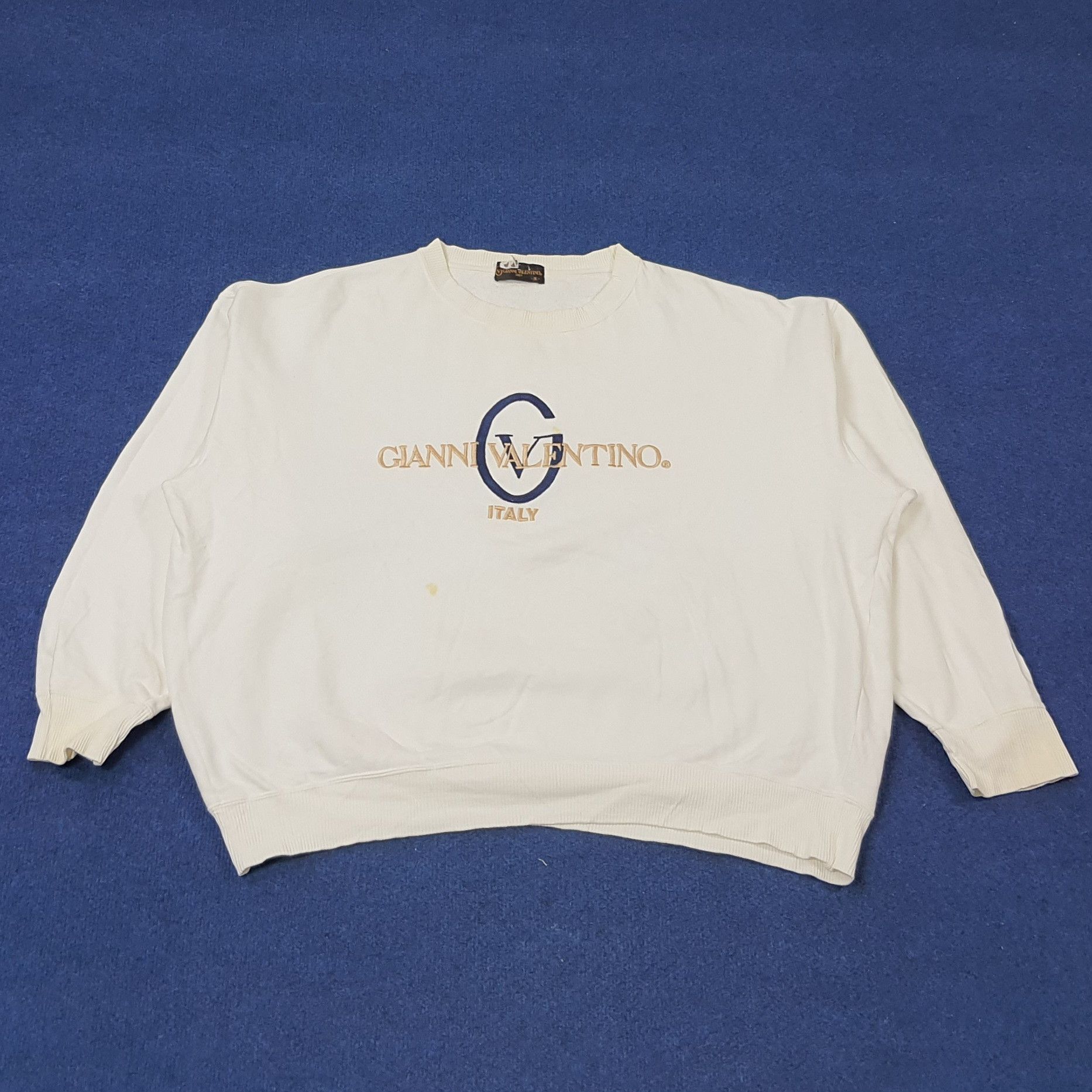 Gianni Valentino × Vintage Vintage Gianni Valentino Italy Designer Sweatshirts Size US XXL / EU 58 / 5 - 1 Thumbnail
