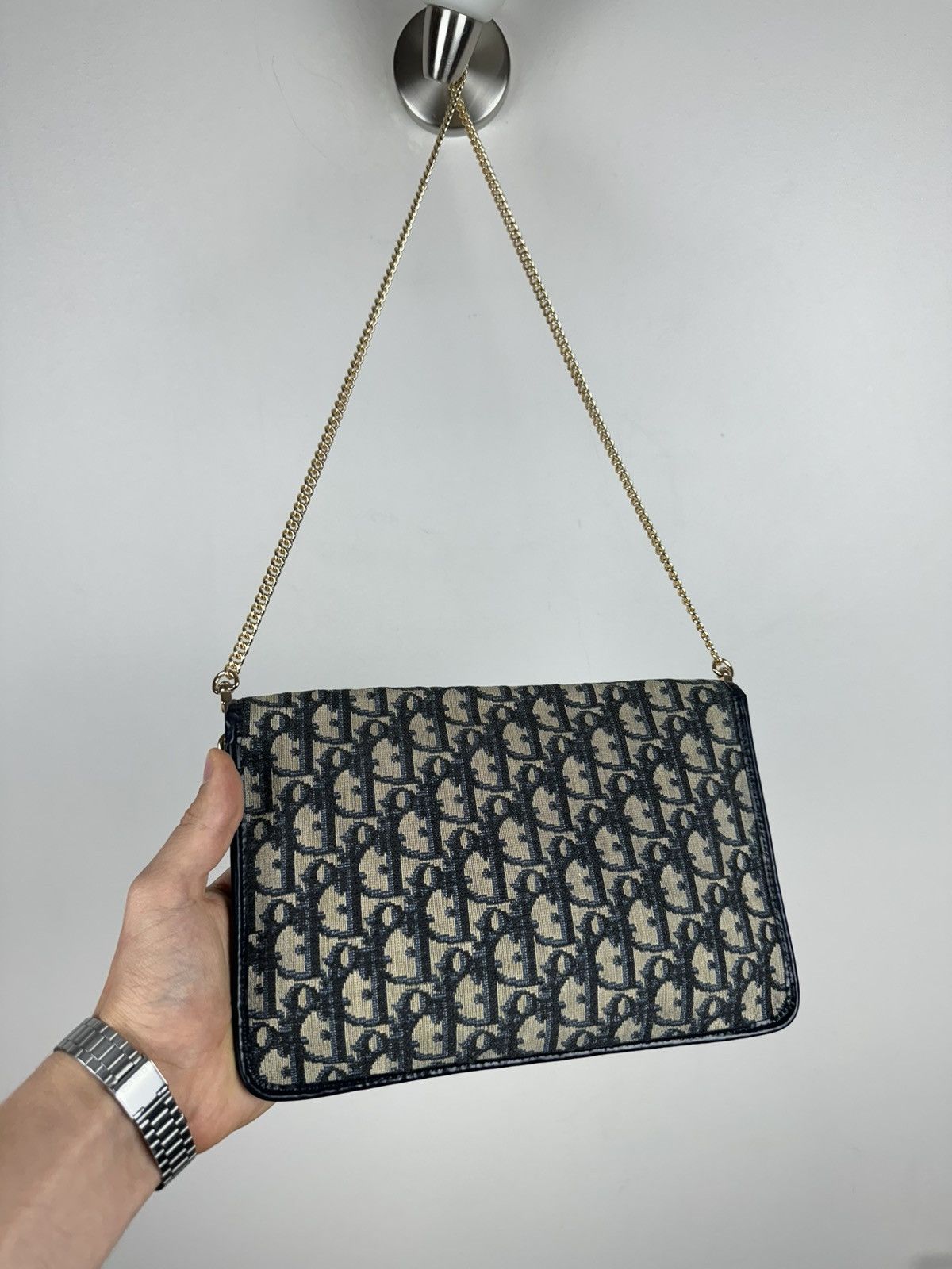 Christian Dior Monsieur × Dior Leather shoulder bag Christian Dior 90s original luxury Size ONE SIZE - 2 Thumbnail