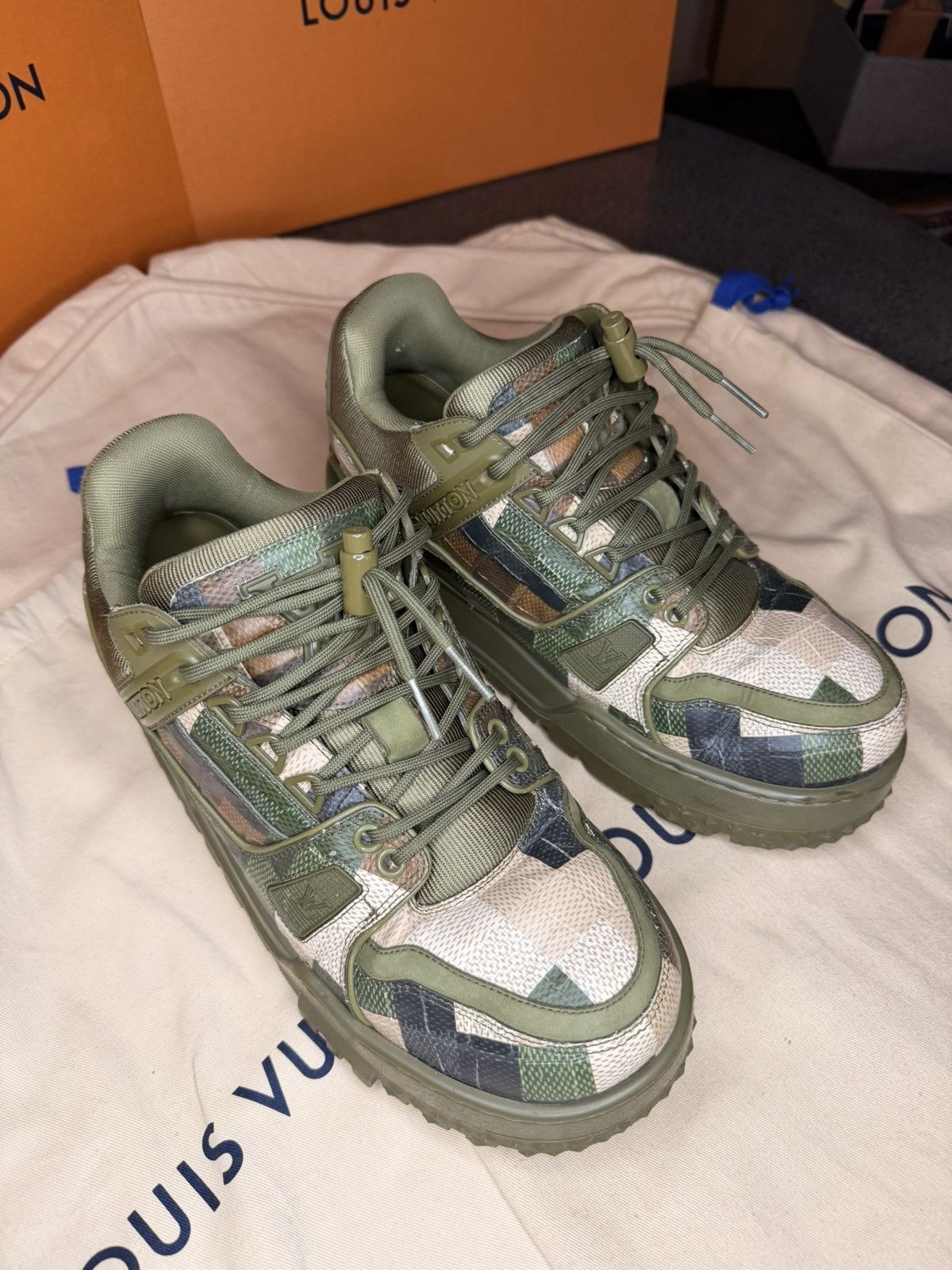 Louis Vuitton LV Maxi Green Damoflage Size US 7.5 / EU 40-41 - 6 Thumbnail