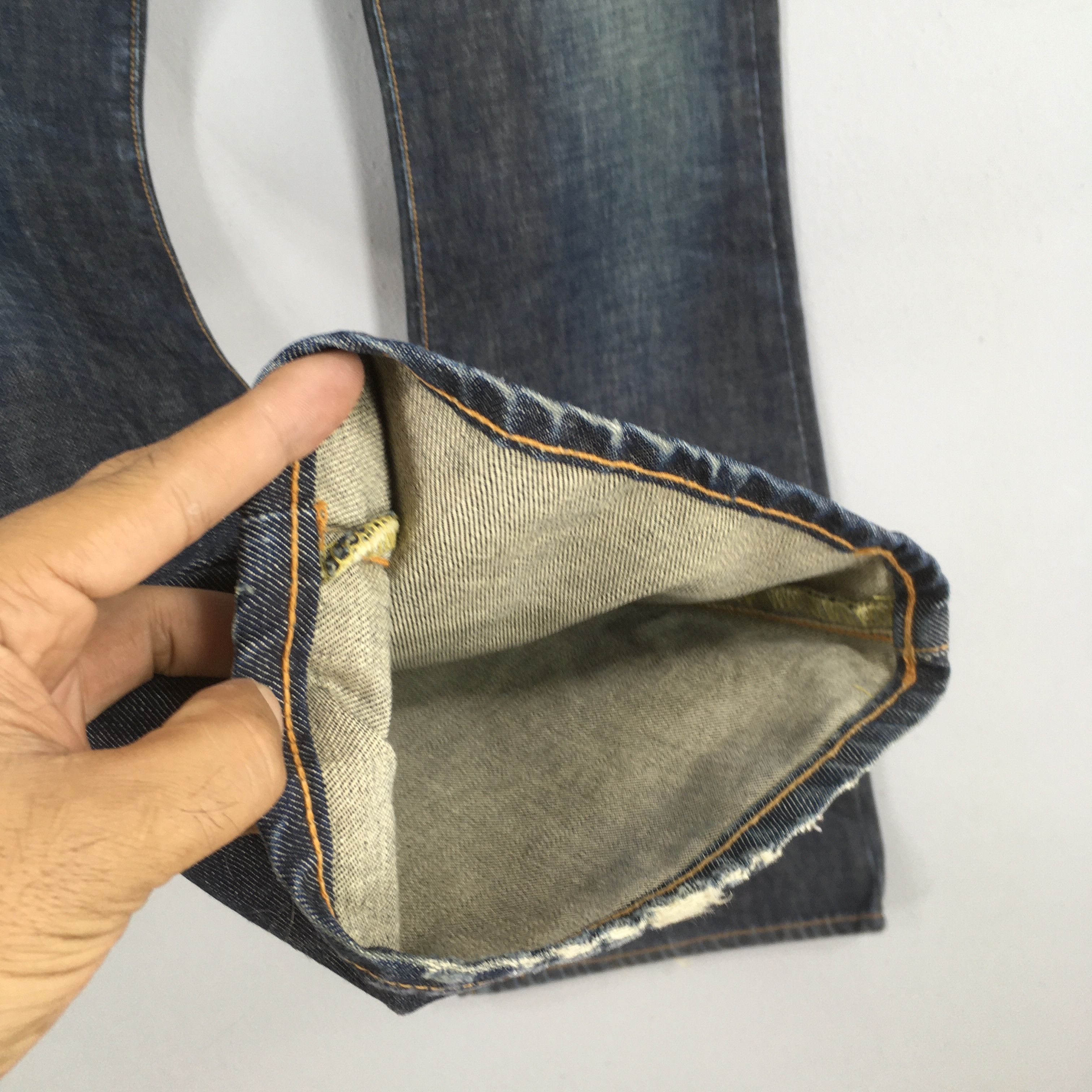 Edwin Size 28x32.5 Vintage Edwin Black Flared Jeans S1595 Size US 28 / EU 44 - 5 Thumbnail