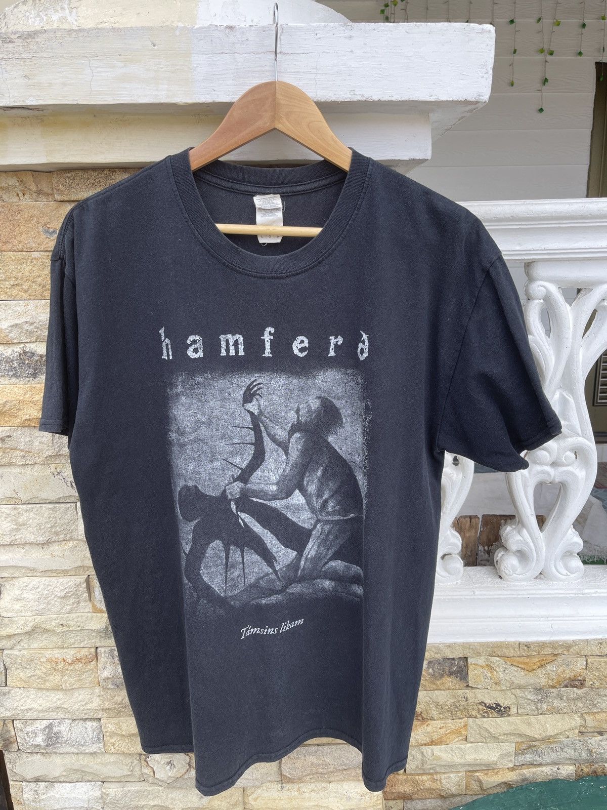 Band Tees Last Drop🔥Rare🔥Vintage Y2k HAMFERD Doom Metal Band T-Shirt Size US L / EU 52-54 / 3 - 2 Thumbnail