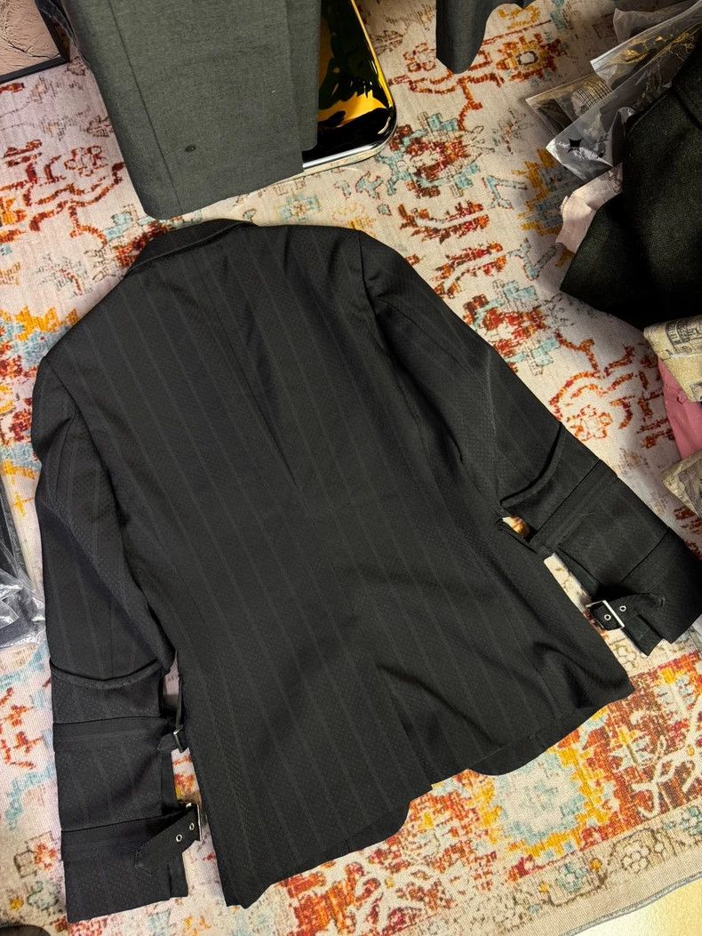 Comme des Garcons Comme Des Garcons Black striped suit jacket 2505-Nextarrow Size US S / EU 44-46 / 1 - 2 Thumbnail