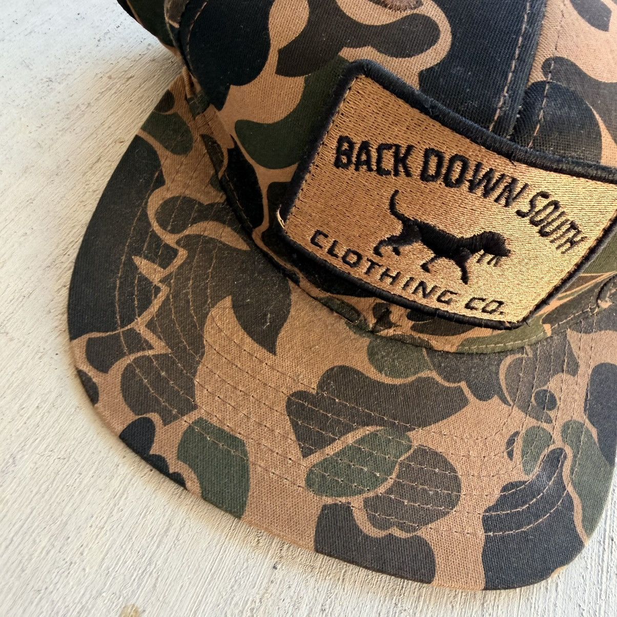 Other Back Down South Snap Back Hat Camo Hunting Ducks Outdoor Size ONE SIZE - 2 Thumbnail