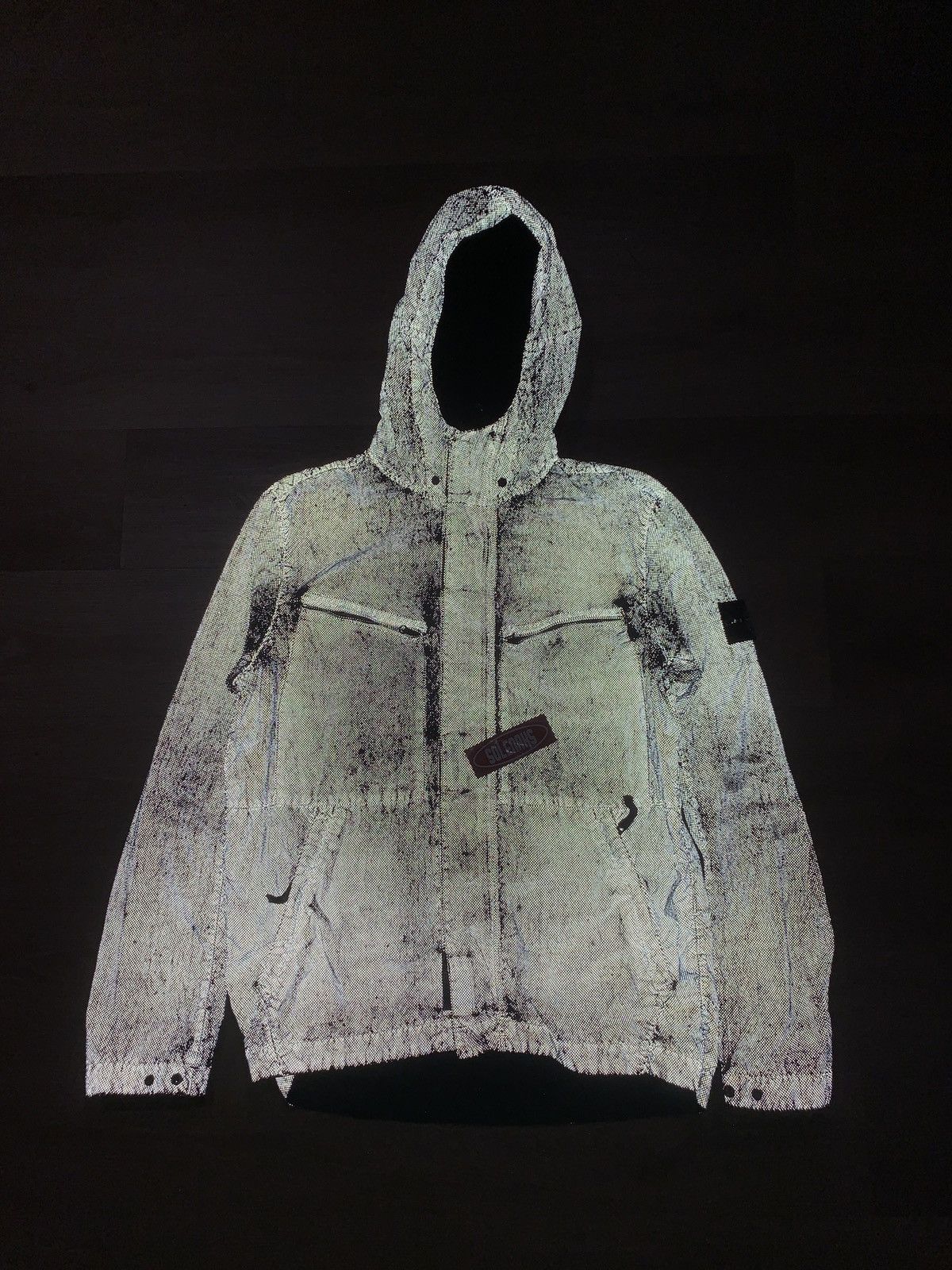 Designer × Stone Island Stone island pixel reflective hooded jacket rare Size US M / EU 48-50 / 2 - 2 Thumbnail