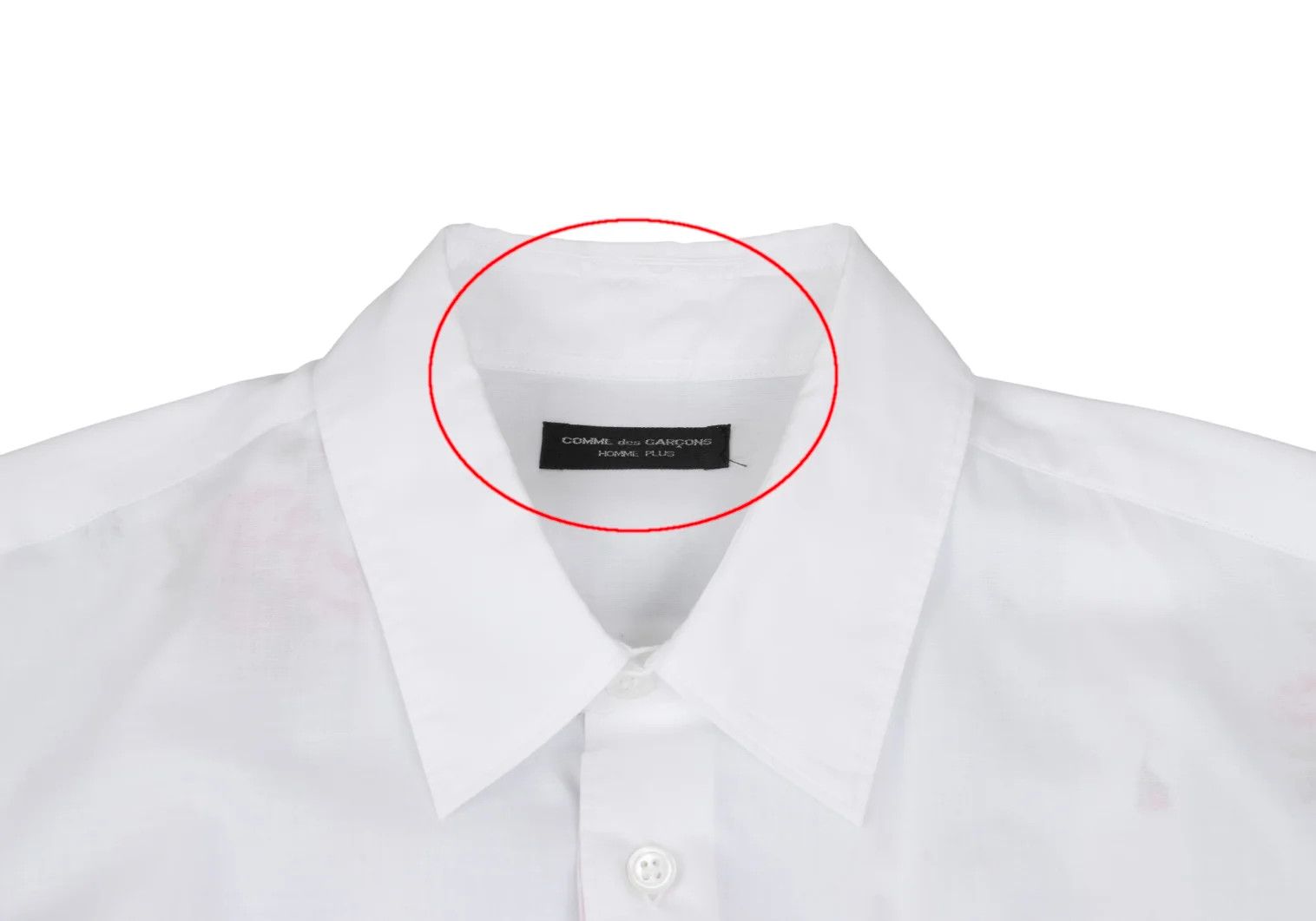 Comme des Garcons Homme Plus Stripe Flower Layered Long Sleeve Shirt Off-white Size M Size US M / EU 48-50 / 2 - 3 Thumbnail