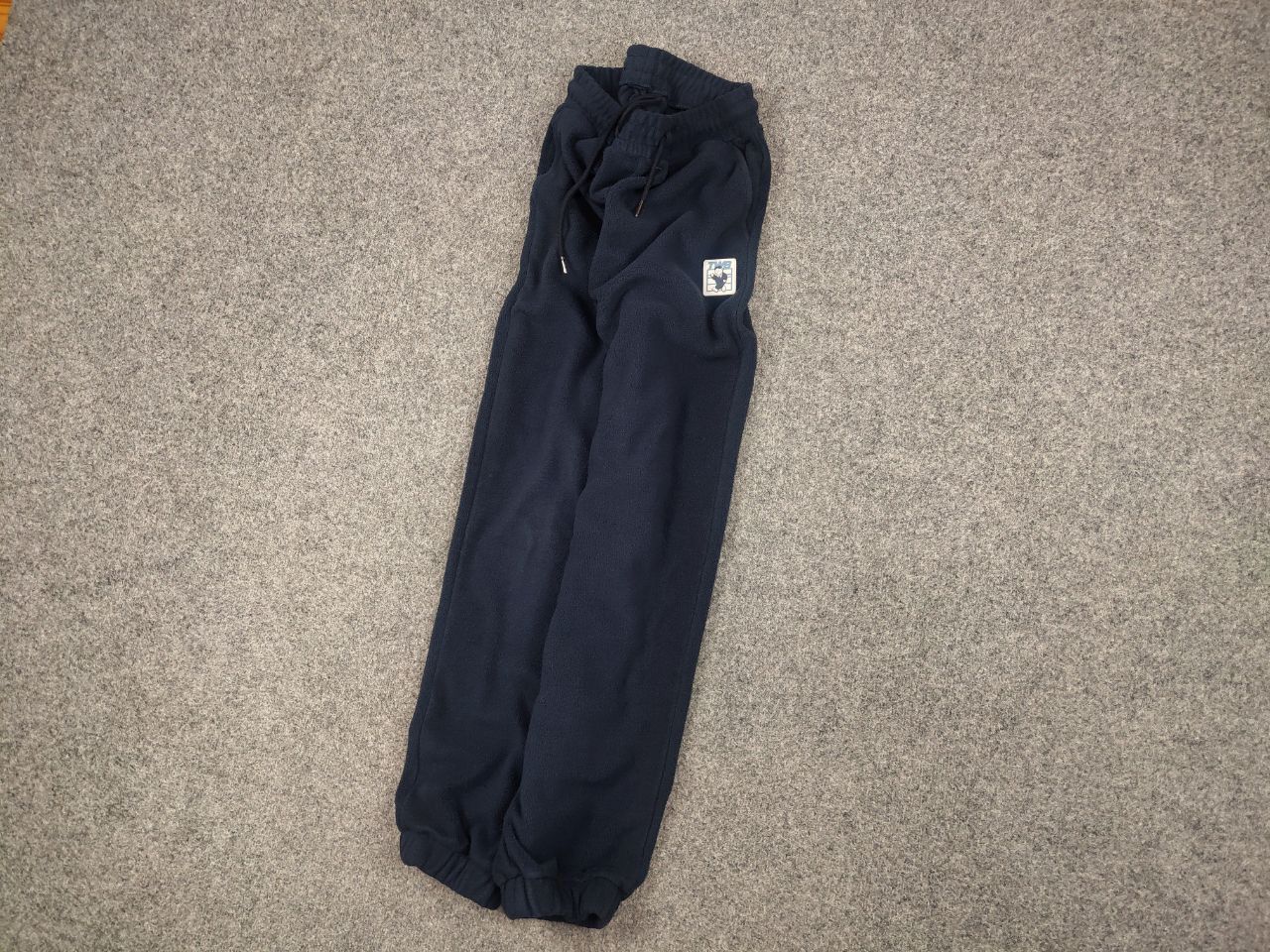 Japanese Brand J ian Ye Japanese Design TWB Dark Blue Baggy Fleece Pants Size US 32 / EU 48 - 3 Thumbnail