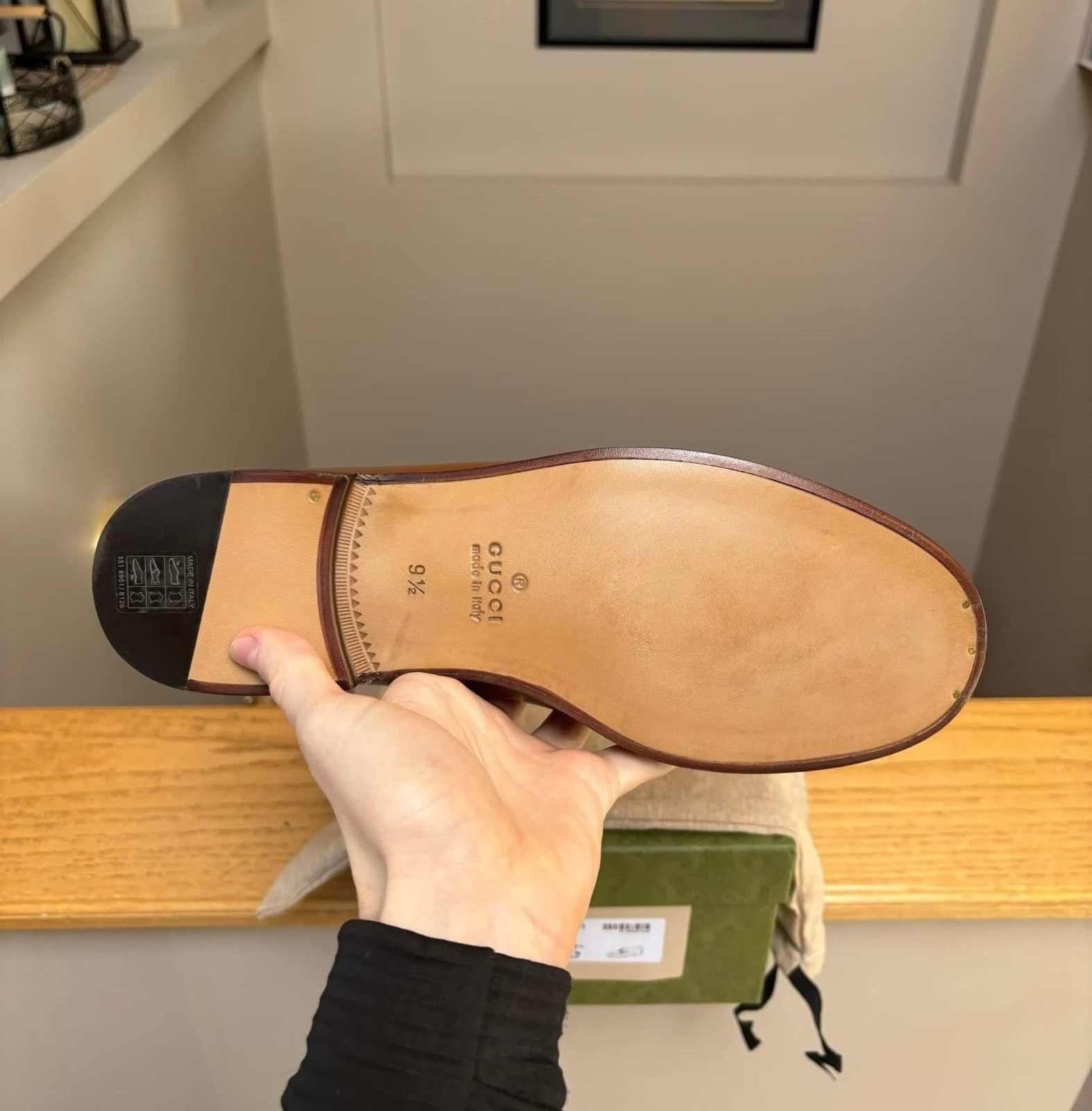 Gucci Gucci Brown Leather Moccasin Loafers Shoes - 42EU / 9US Size US 9 / EU 42 - 4 Thumbnail