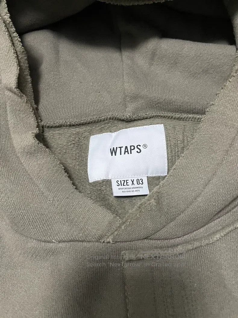 Wtaps Wtaps Fleece Destroyed Patchwork Sweatshirt Green Size US L / EU 52-54 / 3 - 4 Thumbnail