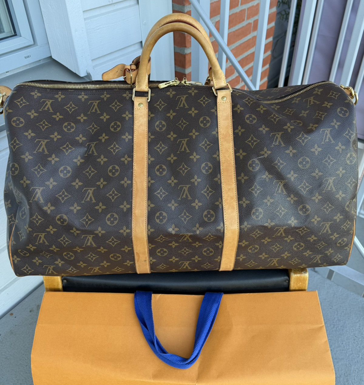 Louis Vuitton Louis vuitton keepall 60 Size ONE SIZE - 4 Thumbnail