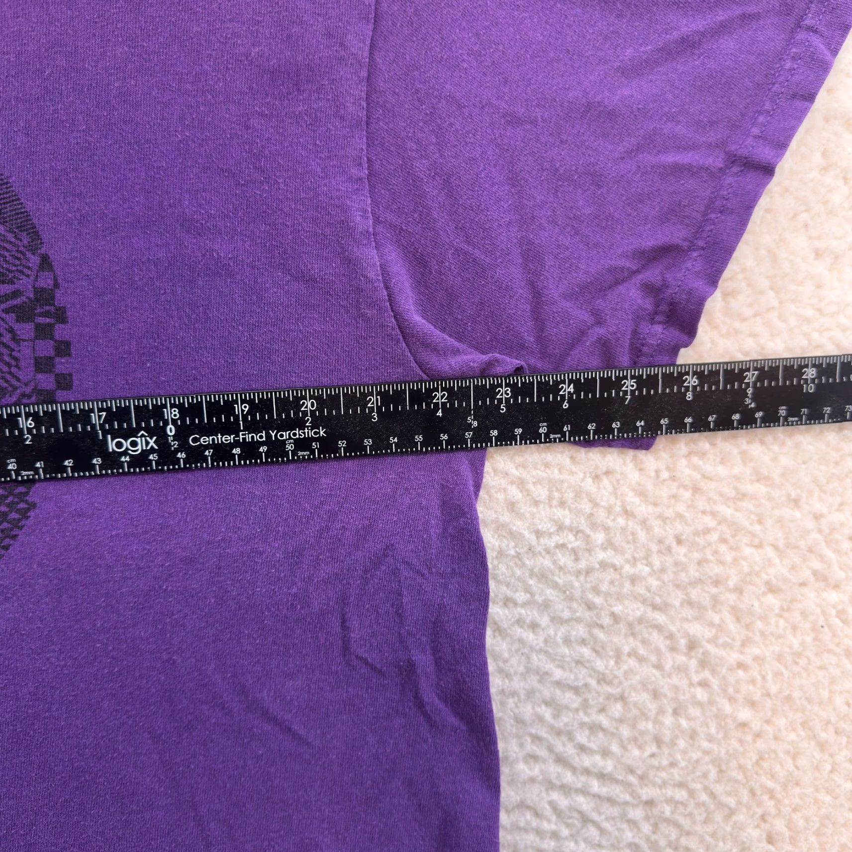 Logo 7 VINTAGE DC T-Shirt Purple XL Logo Graphic Skater Grunge Unisex Size US XL / EU 56 / 4 - 7 Thumbnail