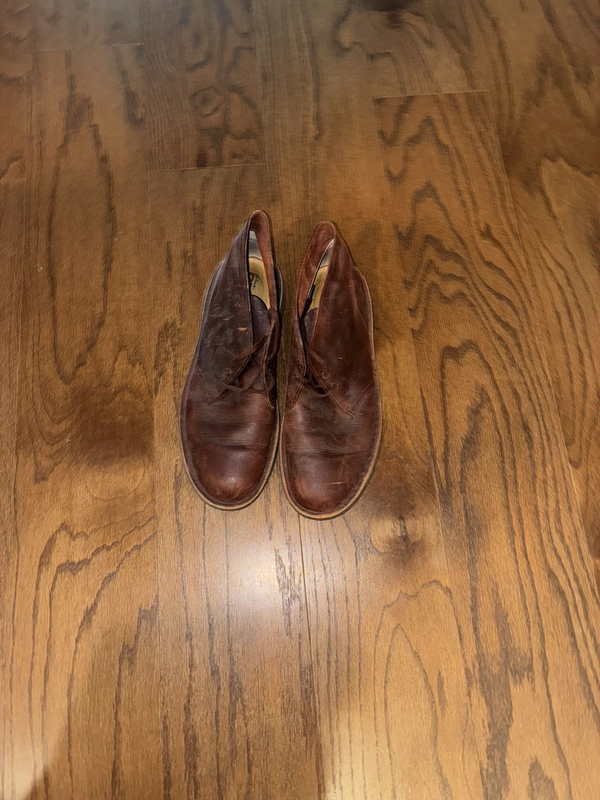 Clarks Clark Oxblood desert boots Size US 12 / EU 45 - 1 Thumbnail