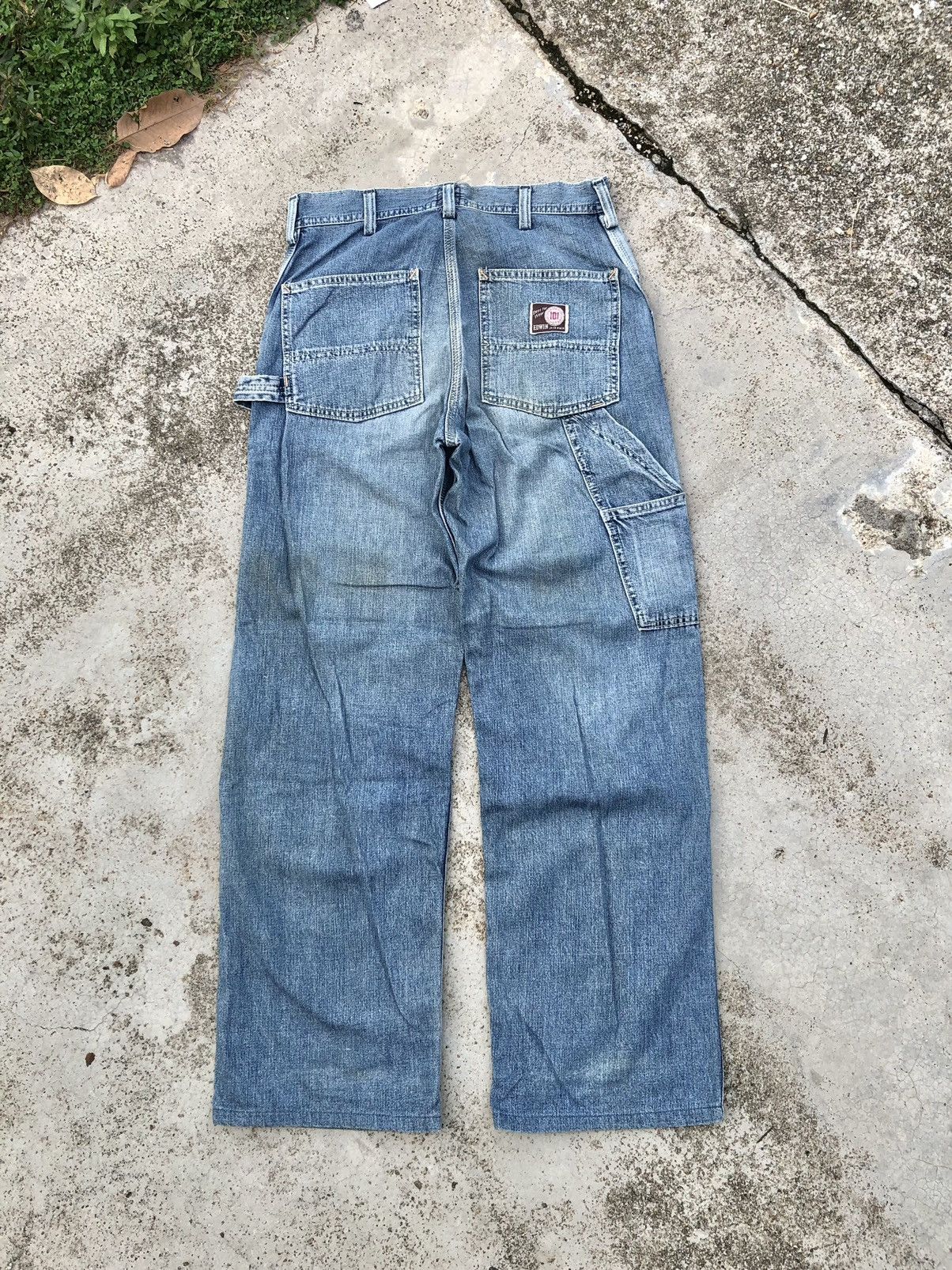 Edwin WIDE LEG VINTAGE EDWIN 101 CARPENTER DENIM Size US 28 / EU 44 - 2 Thumbnail