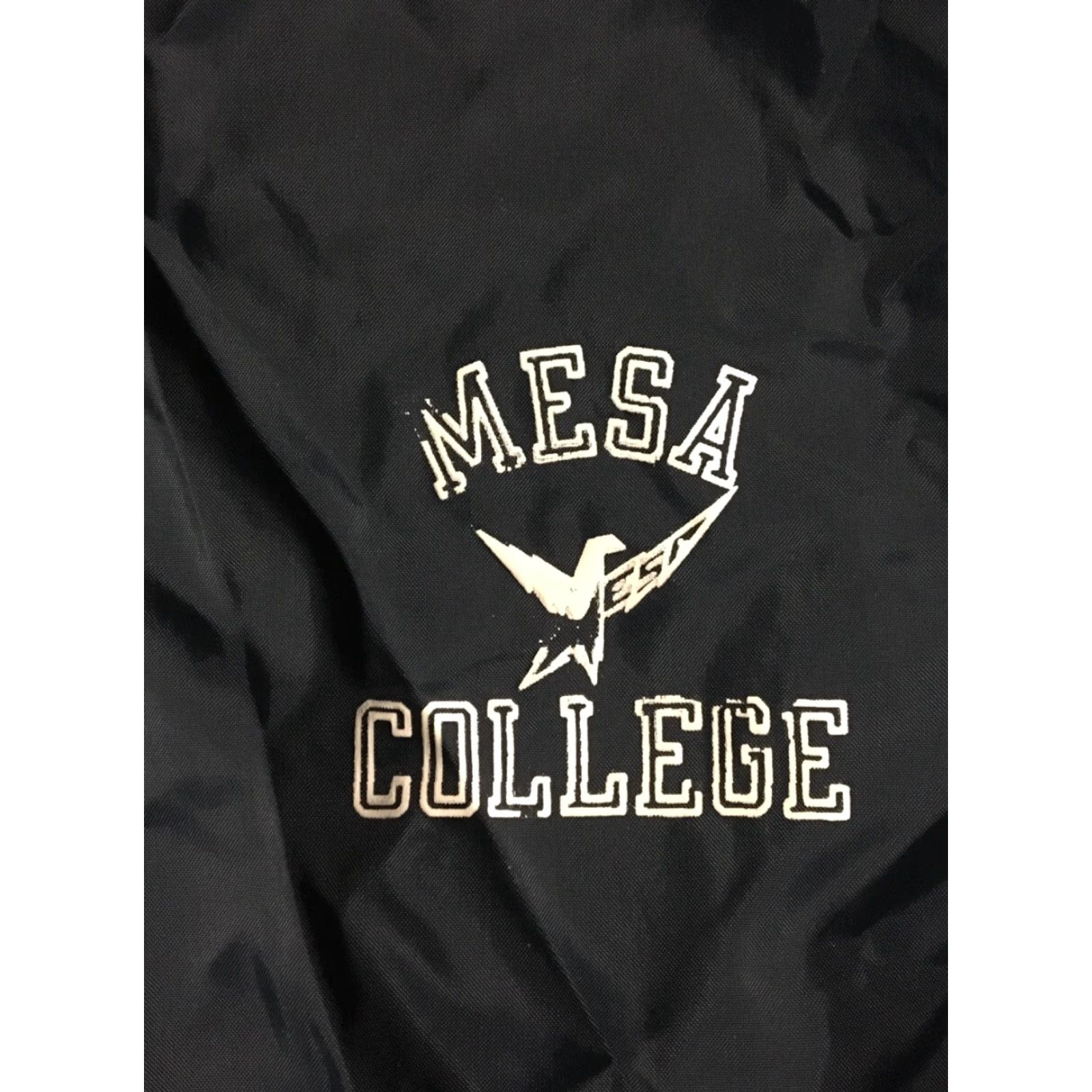 Vintage Vtg 80s Mesa College Track Jacket S USA School Grunge PE Biker Arizona ASU 70s Jacket Men Blue NSW Size US S / EU 44-46 / 1 - 2 Thumbnail