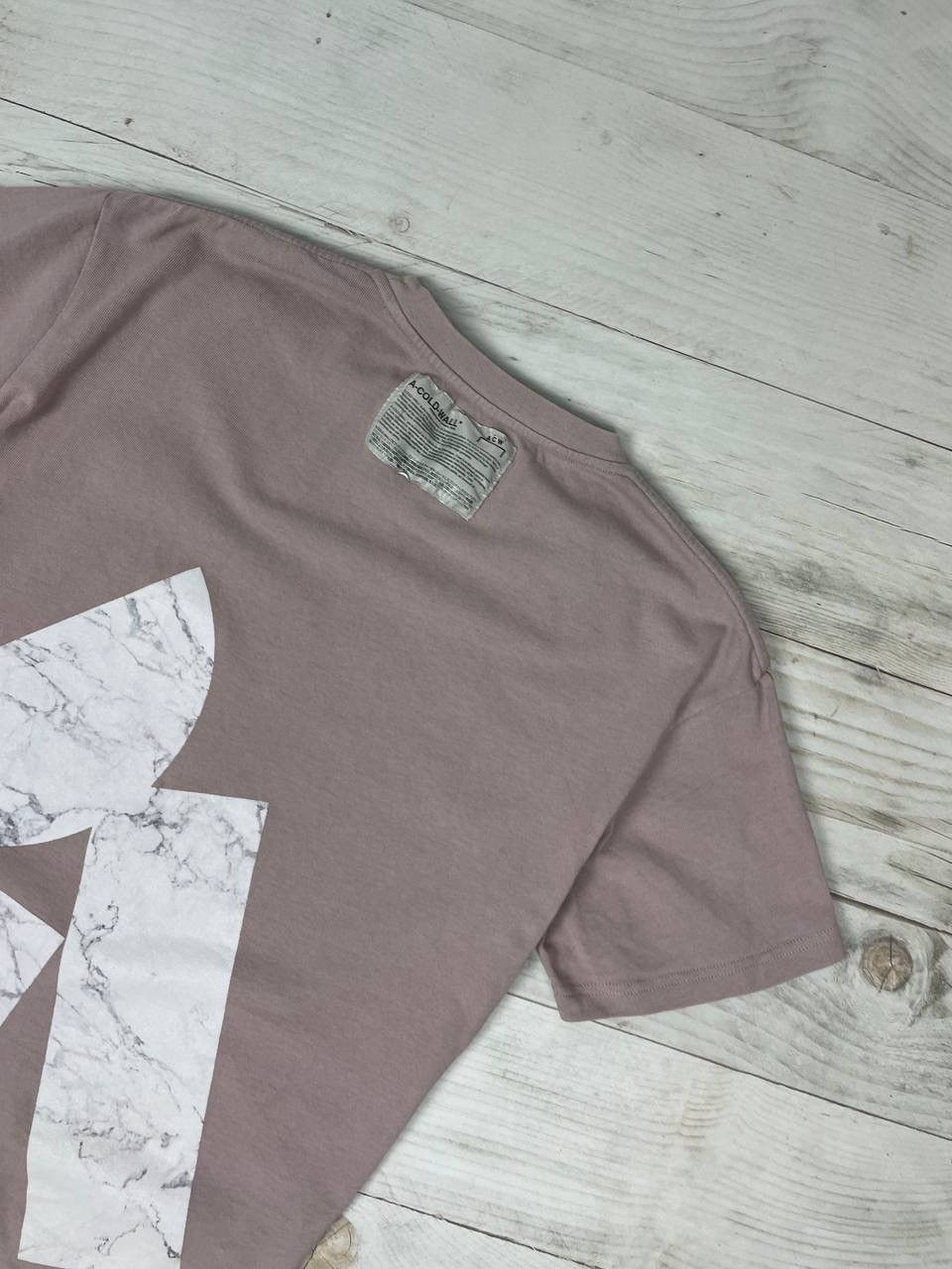 A-COLD-WALL* A Cold Wall Foundation T-Shirt Big Logo Pink Size US M / EU 48-50 / 2 - 8 Thumbnail