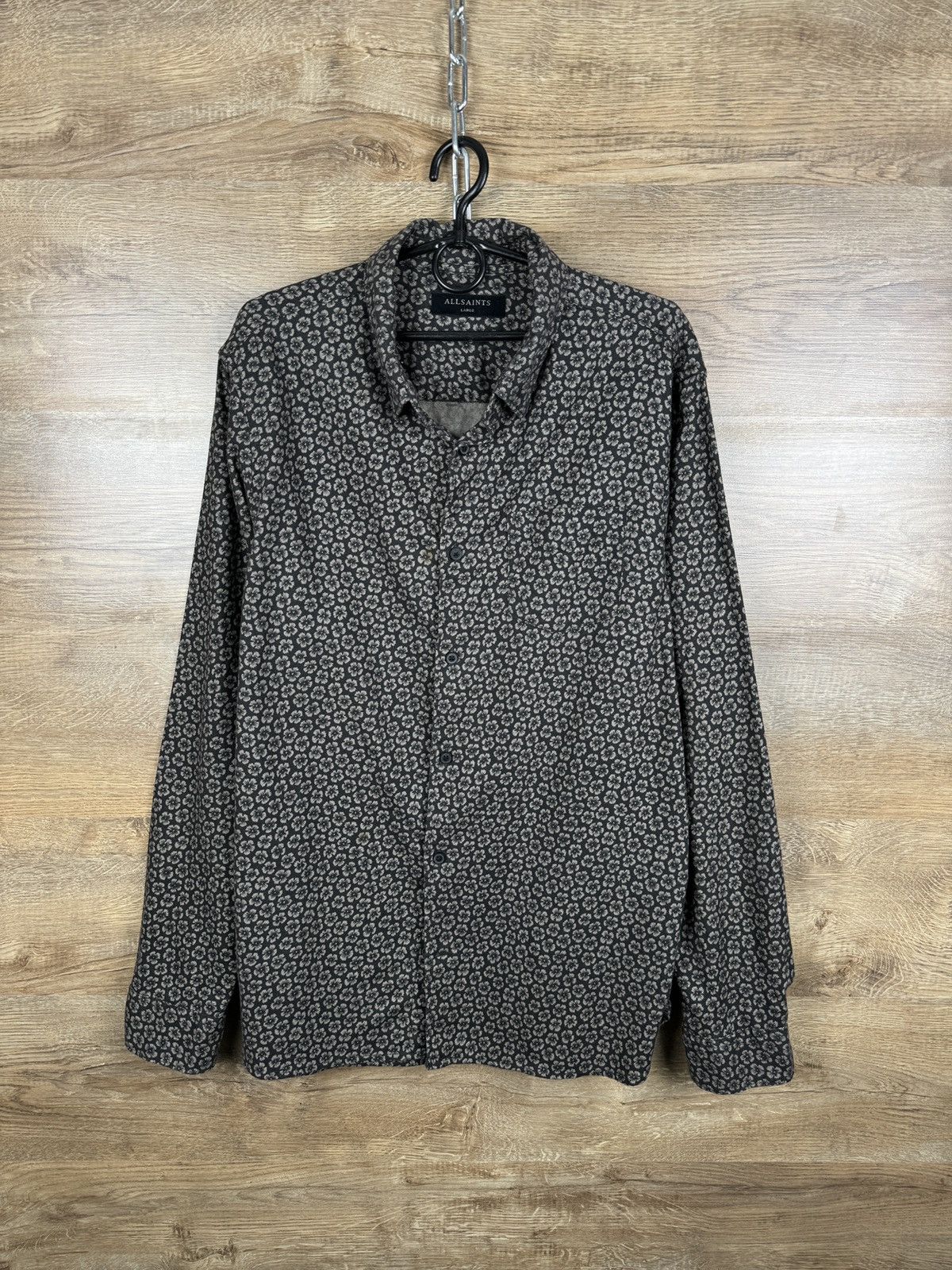 Allsaints × Japanese Brand Mens AllSaints GIRARD LS SHIRT button up Hawaiian crazy Size US L / EU 52-54 / 3 - 1 Thumbnail
