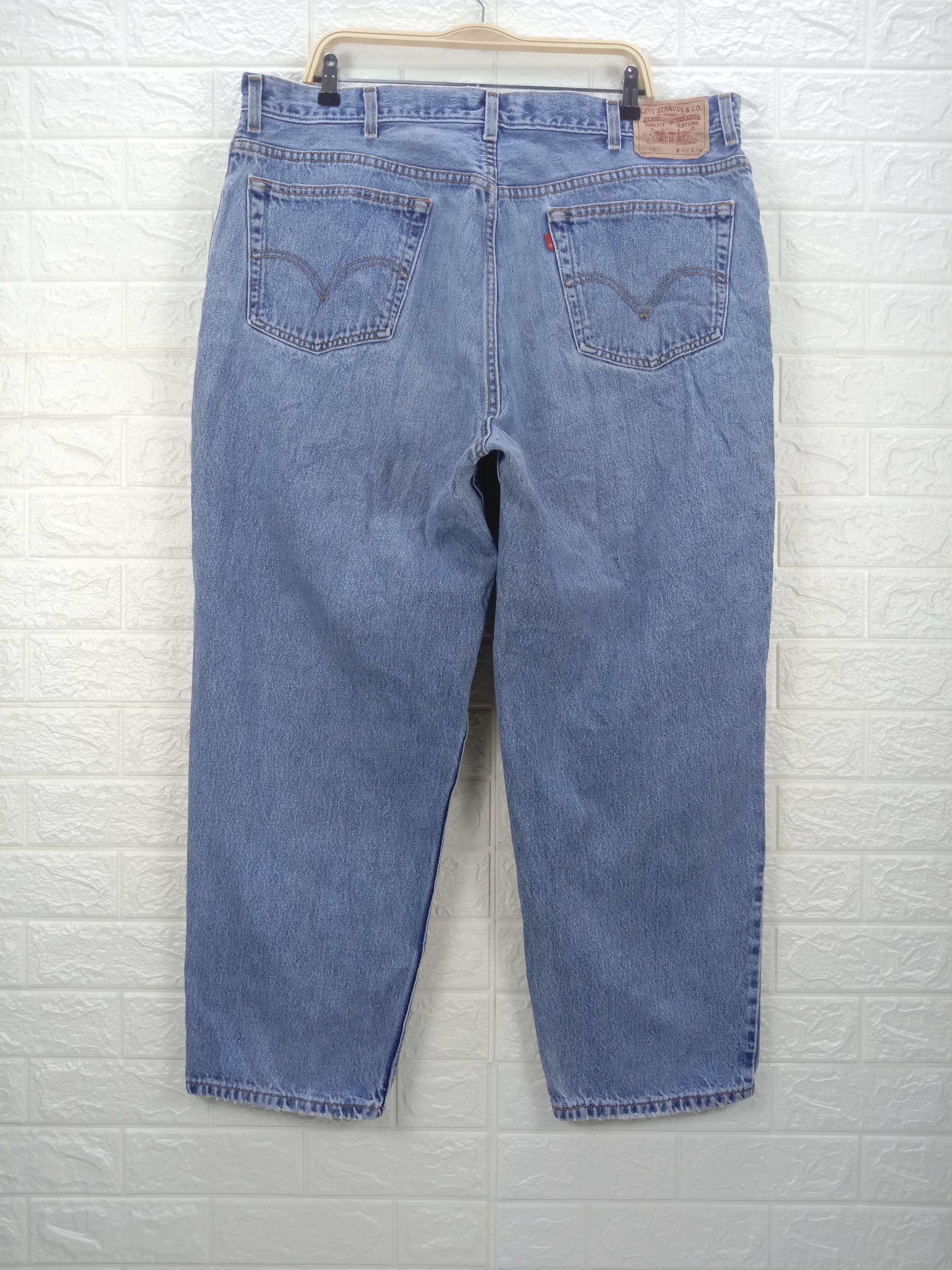 Levi's Vintage Levi's 560 Jeans Comfort Fit Denim Size US 41 - 5 Thumbnail