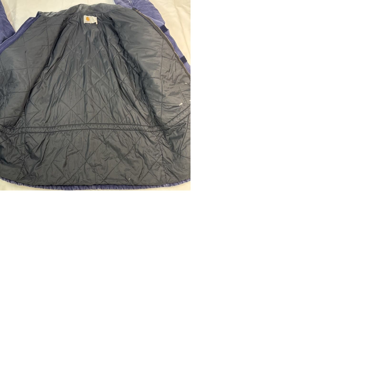Carhartt VINTAGE Carhartt Union Made Canvas Duck Work Jacket XXL Blue Distressed 90s Classic Outdoor Farm Work Men C26BLU Size US XXL / EU 58 / 5 - 9 Thumbnail