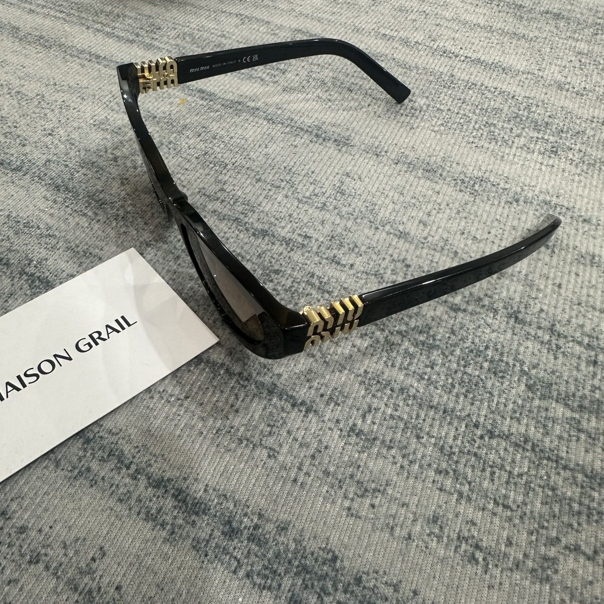 Miu Miu MIU MIU 0MU A04S 16K10I SUNGLASSES Size ONE SIZE - 4 Thumbnail