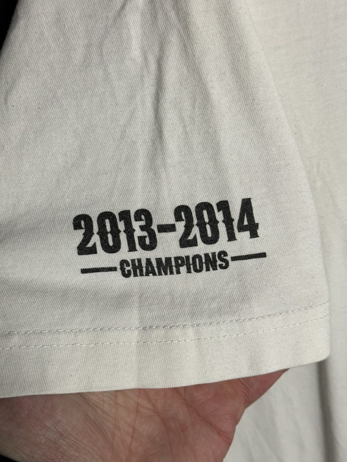 Nike Manchester City 13/14 Champions Football T-Shirt Size US L / EU 52-54 / 3 - 5 Thumbnail