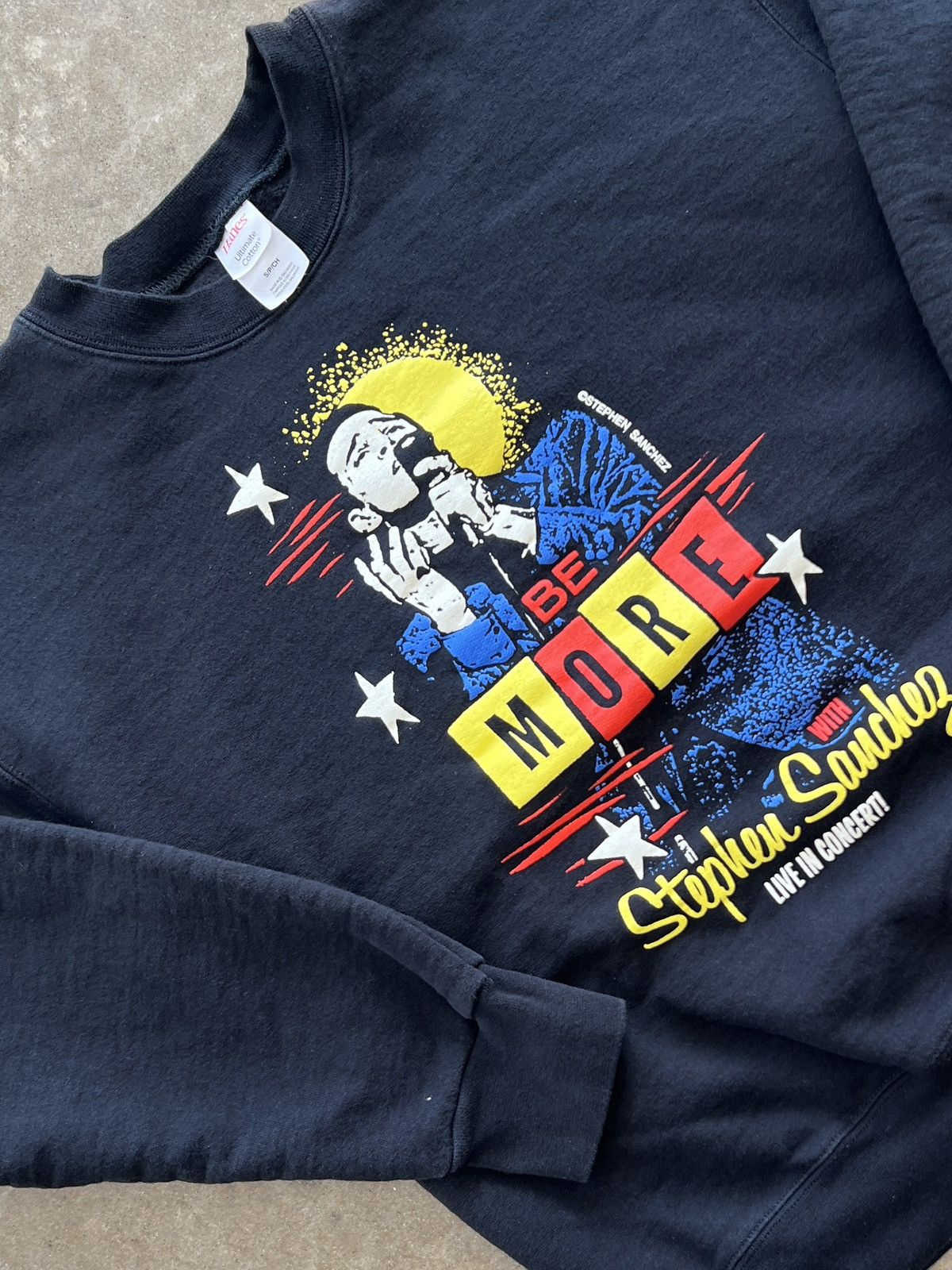 Band Tees Stephen Sanchez Be More Live in Concert Crewneck Small Size US S / EU 44-46 / 1 - 1 Thumbnail