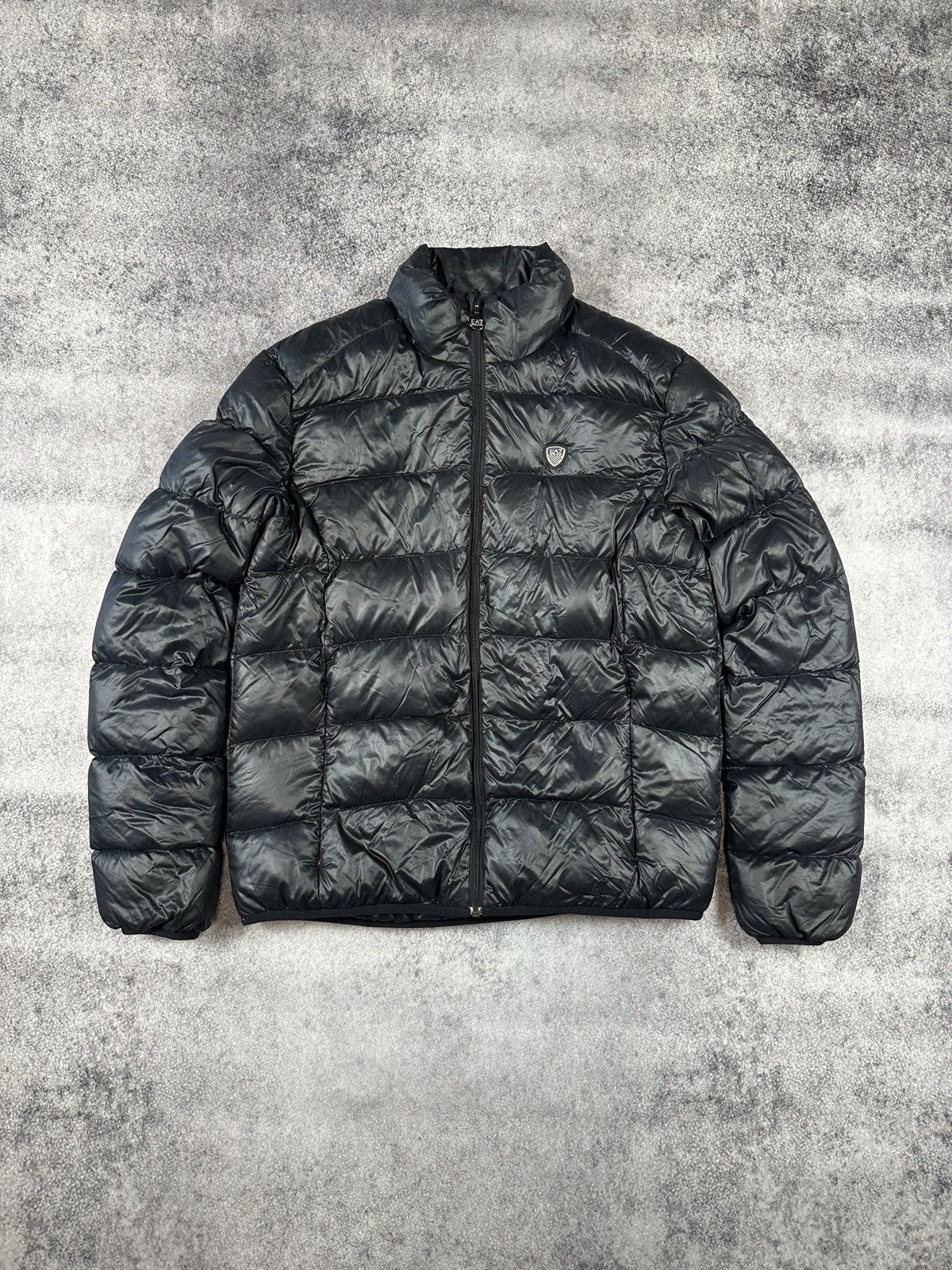 Emporio Armani Vintage EA7 Puffer Jacket Streetwear Style M Rare USA Size US M / EU 48-50 / 2 - 1 Thumbnail