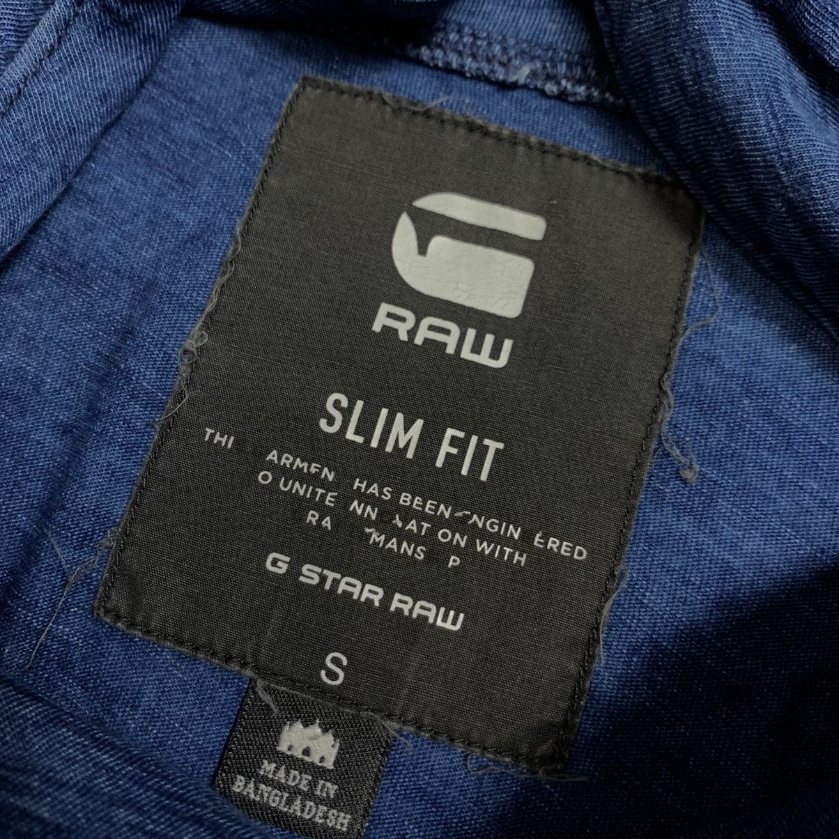 If Six Was Nine 2000s Japanese archive shawl collar gstar raw Size US S / EU 44-46 / 1 - 7 Thumbnail