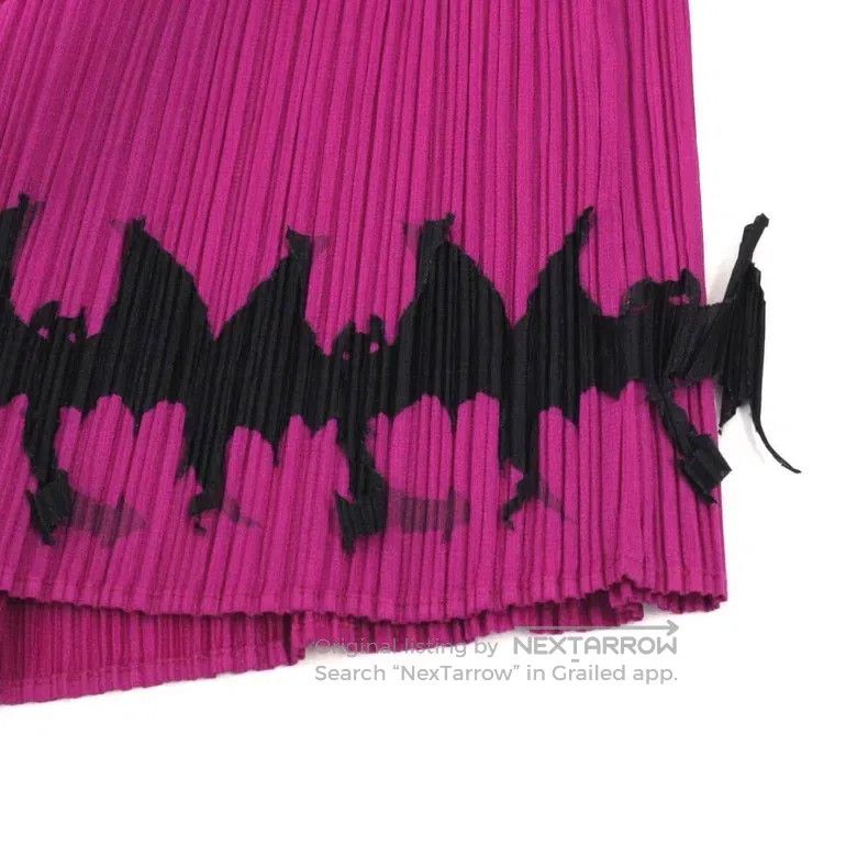 Issey Miyake Issey Miyake Magenta Sleeveless Tank Top Size L / US 10 / IT 46 - 5 Thumbnail