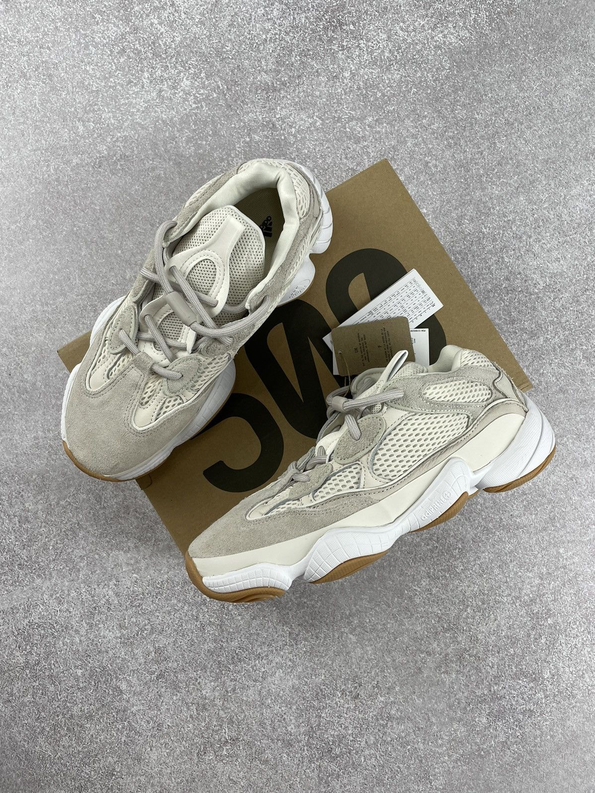Adidas × Kanye West Adidas Kanye West Yeezy 500 Stone Taupe Size 7.5 Size US 7.5 / EU 40-41 - 2 Thumbnail