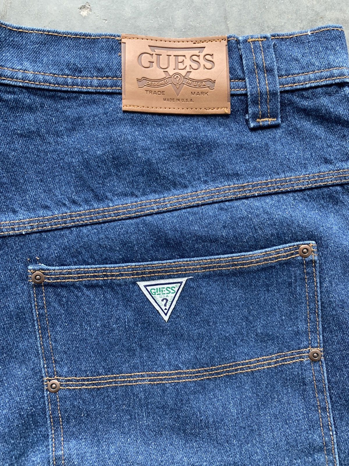 Guess × JNCO × Vintage Crazy BNWT Vintage Y2K Guess Baggy Jeans Size US 42 / EU 58 - 3 Thumbnail