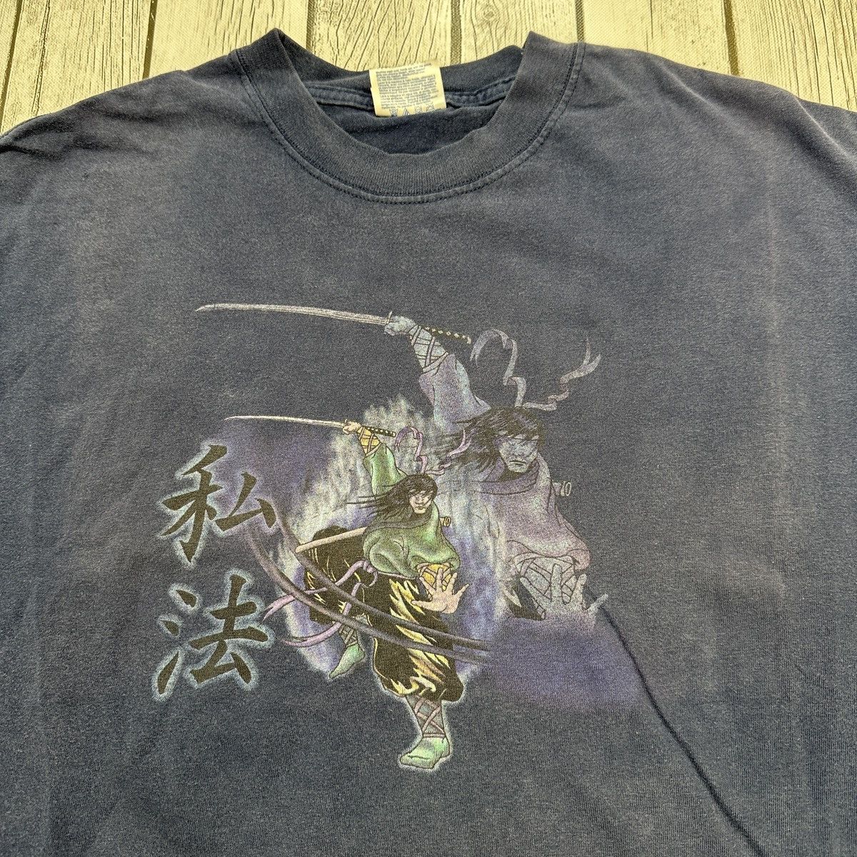 Hanes × Vintage Vintage samurai tee Size US XXL / EU 58 / 5 - 3 Thumbnail